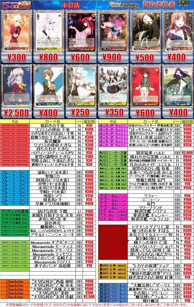 ヴァイスシュヴァルツ　デッキパーツ　まとめ売り 2025年最新】ヴァイスシュヴァルツ デッキの人気アイテム - メルカリ