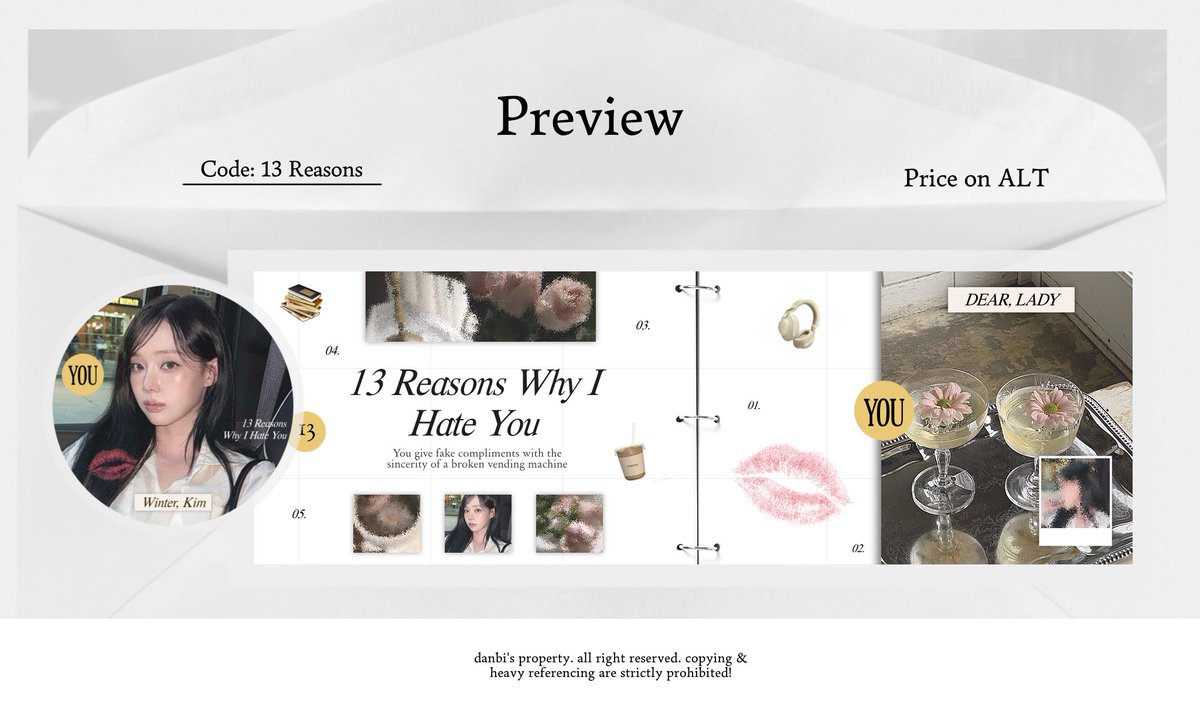 i__danbi's tweet image. Help rt yaa, trimakaci!! 🫶❤️

haii gaiss, danbi punya 14 template layout yang bisa ditake hari ini jam 19.00 WIB!! Harga ada di ALT yaa, buat yang berminat jajan bisa langsung take di jam yang ditetapkan😍 jangan lupa baca T&amp;amp;C jugaa ok? 👌⭐️

#zonaba #zonauang