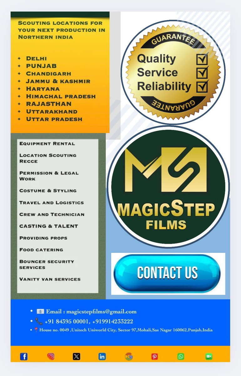 magicstepfilms's tweet photo. “Your creative partners in crafting lifelong memories.” https://t.co/0HeX5XM28e