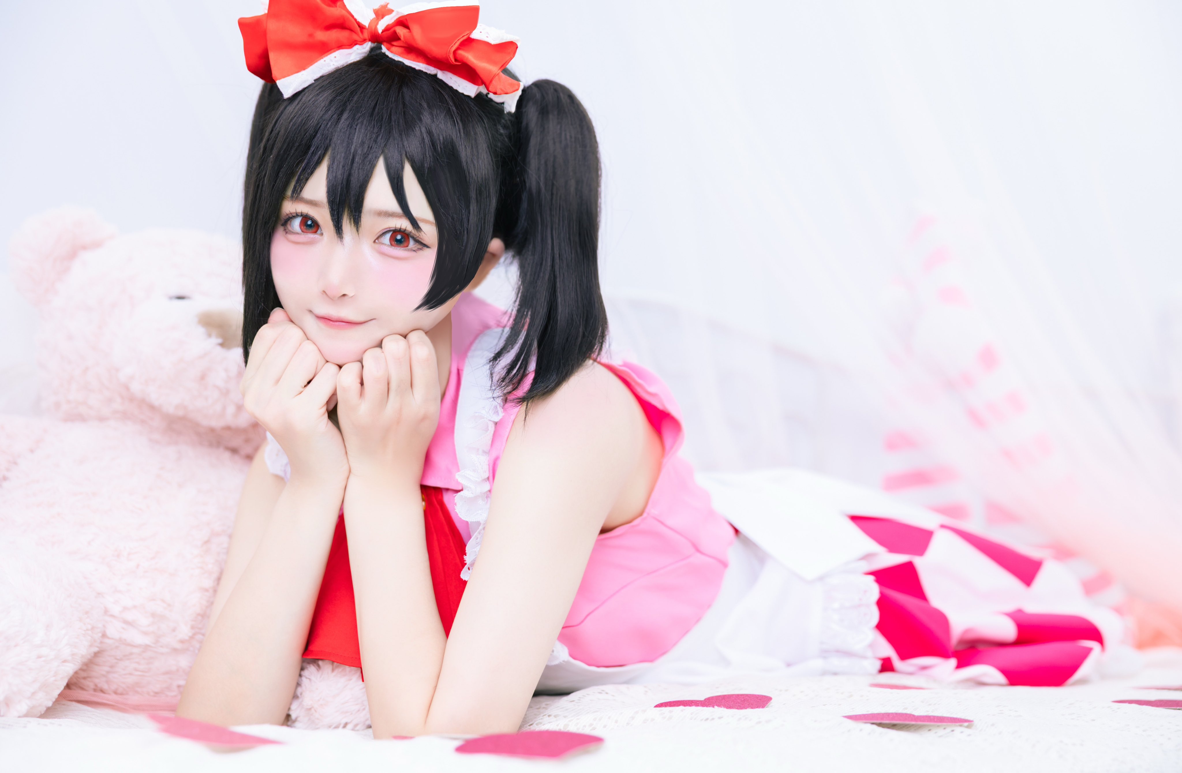 J*0様 矢澤にこ　トロピカル　缶バッジ ラブライブ μ´s マルイ トロピカル 缶バッジ 矢澤にこ