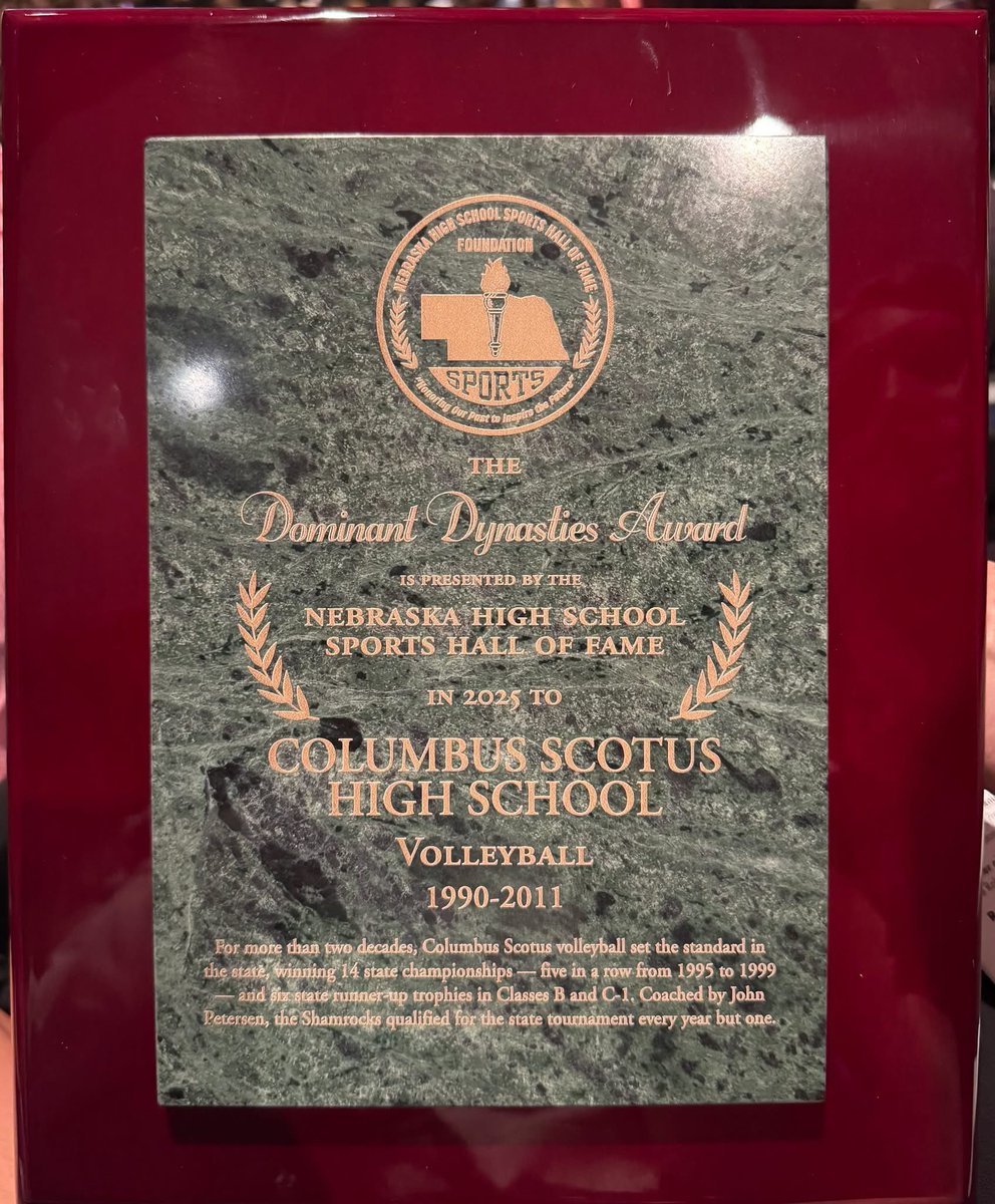 essmun's tweet image. It was an honor and a privilege to have played for these coaches, at this school and amongst these women. Being both a Scotus volleyball player and a Husker football fan during the 90s might explain why I have always maintained high expectations of myself and others at all times.