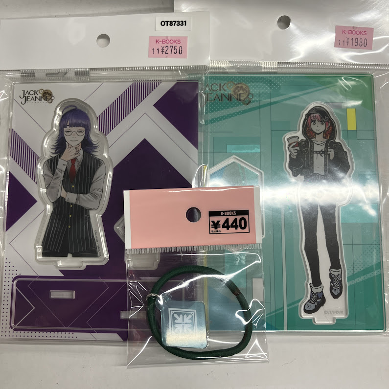 ジャックジャンヌ パールアクリルスタンド 全種 まとめ売り 1st