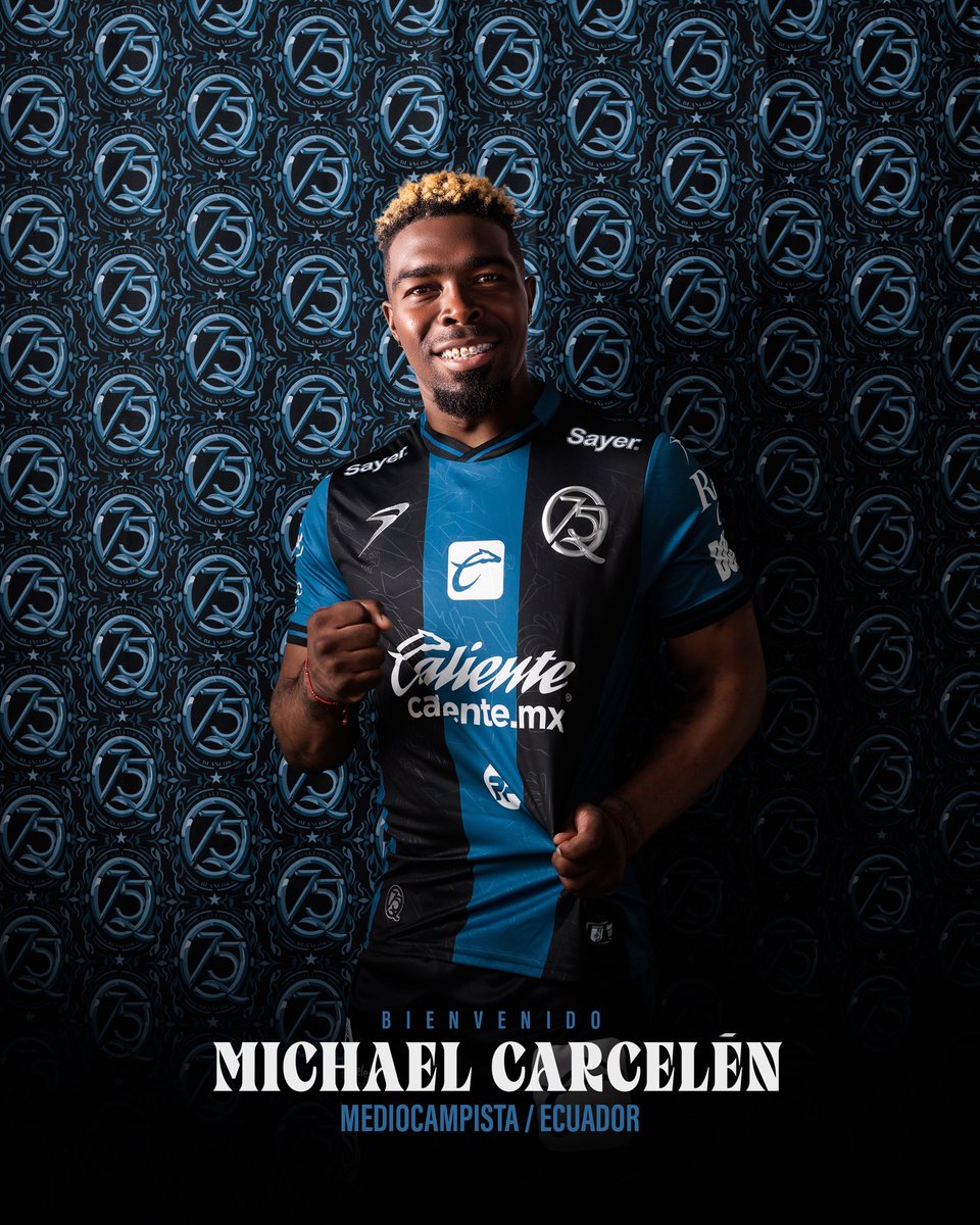 Club_Queretaro's tweet image. ¡Y AÚN HAY MÁS! 🔵⚫️ 

Antes de pasar la noche mexicana con la familia…

Michael Carcelén ya es Gallo Blanco. 🇪🇨 

¡Bienvenido a tu nueva casa!

#Los75DeGallos