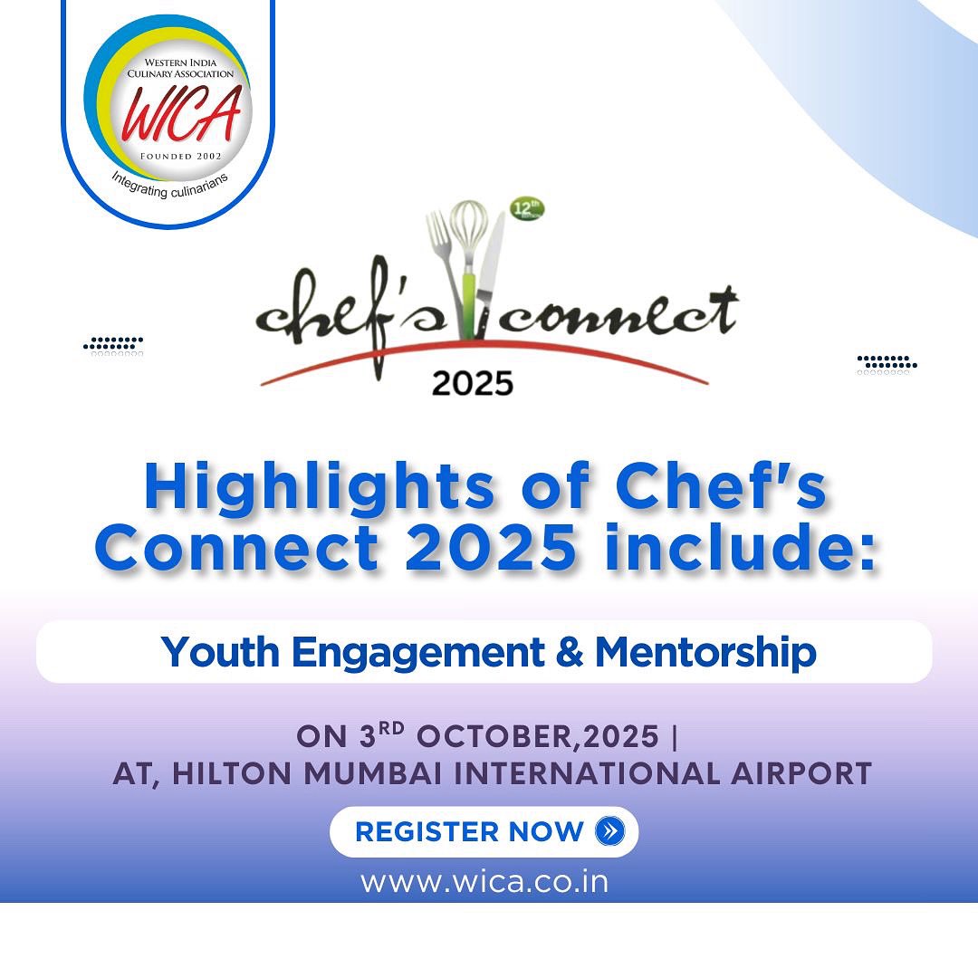WICA Chefs Connect 2025 - Chef Reimagined
 Date: 3rd October 2025
Venue: Hilton Mumbai International Airport. <a href="/Ekta_BKitchen/">Ekta</a> @wicaconnect #ChefsConnect2025 #ChefReimagined #HiltonMumbai #CulinaryInnovation #wica