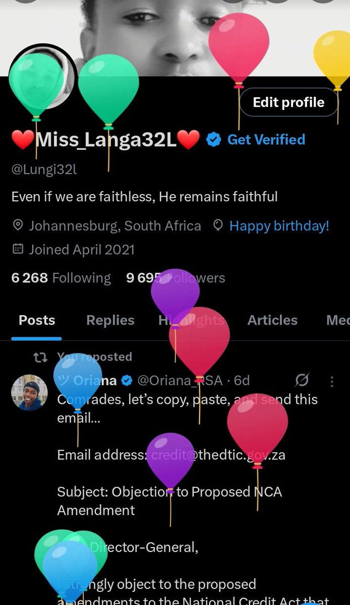 +1🥳🎊🎉💃🏋‍♂️🎁🍾
Happy birthday to you, Lungie 🥳🥳🥳🎊🎉