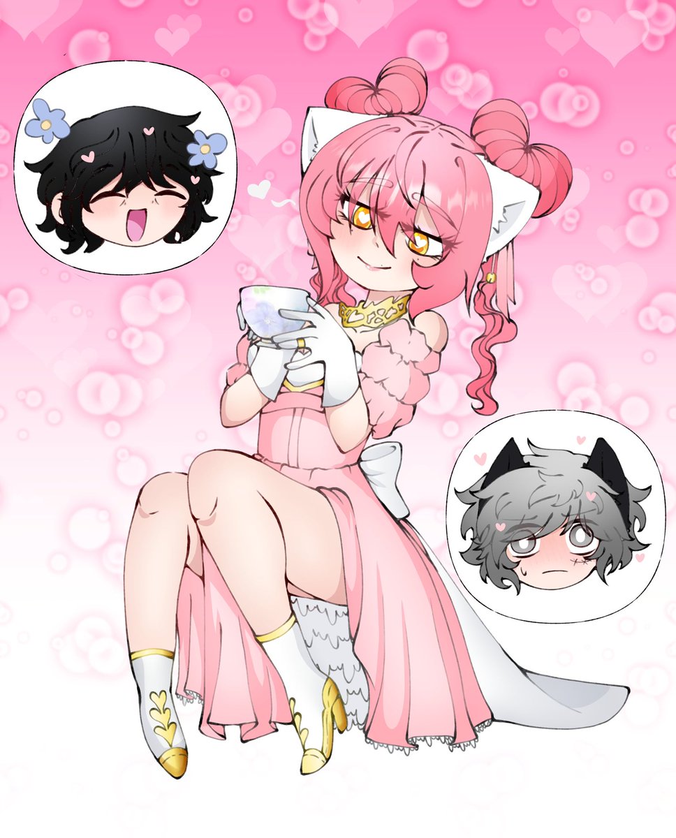 Aqui la version con cameo de sus dos maridos 🫶🏻✨ Enki 🐍 y Luka 🐺