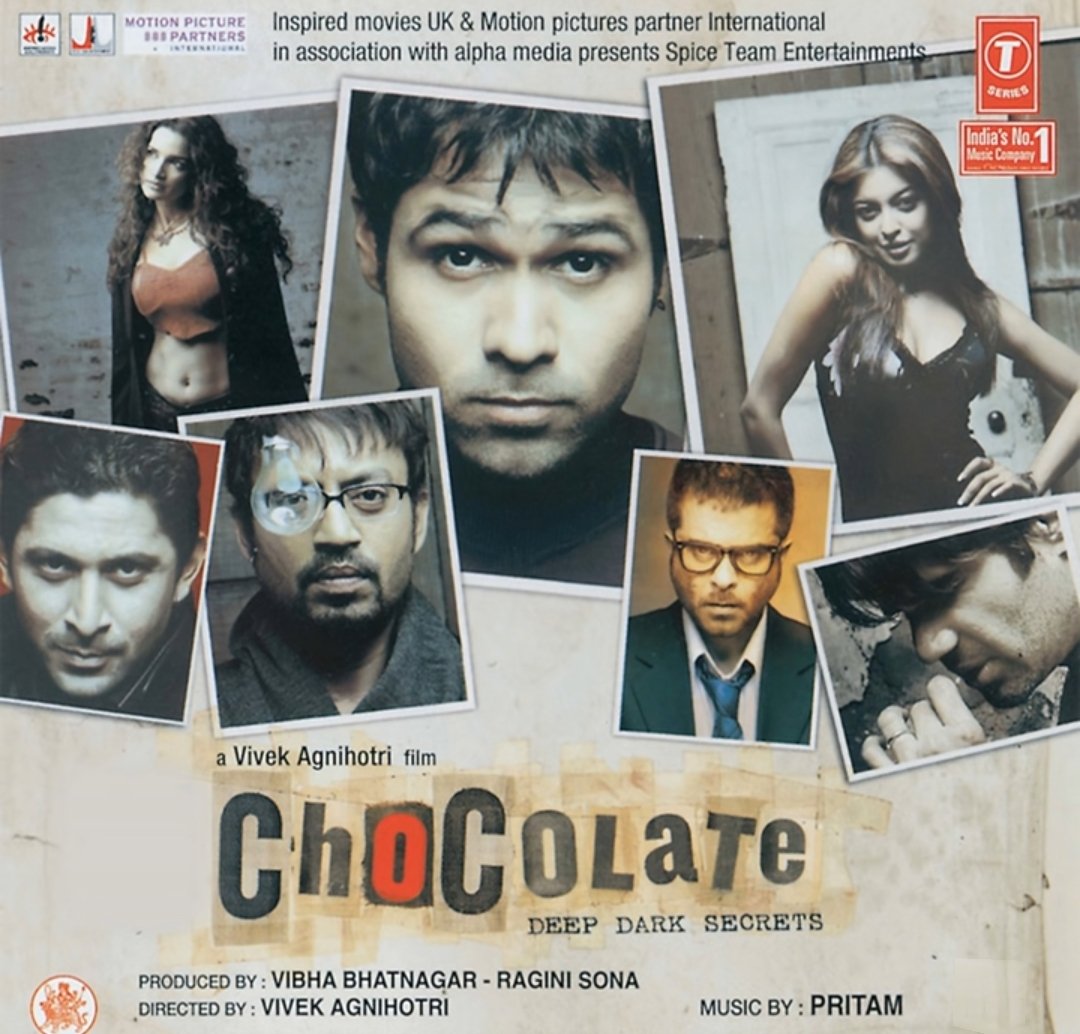 page_emraan's tweet photo. Celebrating #20YearsOfChocolate ❤
@emraanhashmi @vivekagnihotri @TanushreeDutta @AnilKapoor @SunielVShetty @irrfank @EmmaBunton @ArshadWarsi @TSeries @ipritamofficial #EmraanHashmi #ArshadWarsi #VivekRanjanAgnihotri https://t.co/tgL3Q2izQw