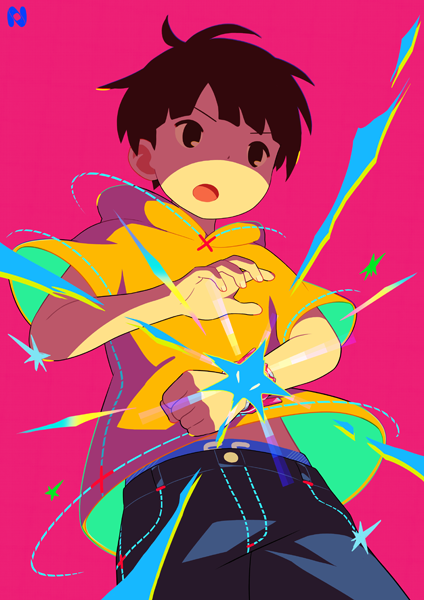 「HENSHIN」|NOEYEBROWのイラスト