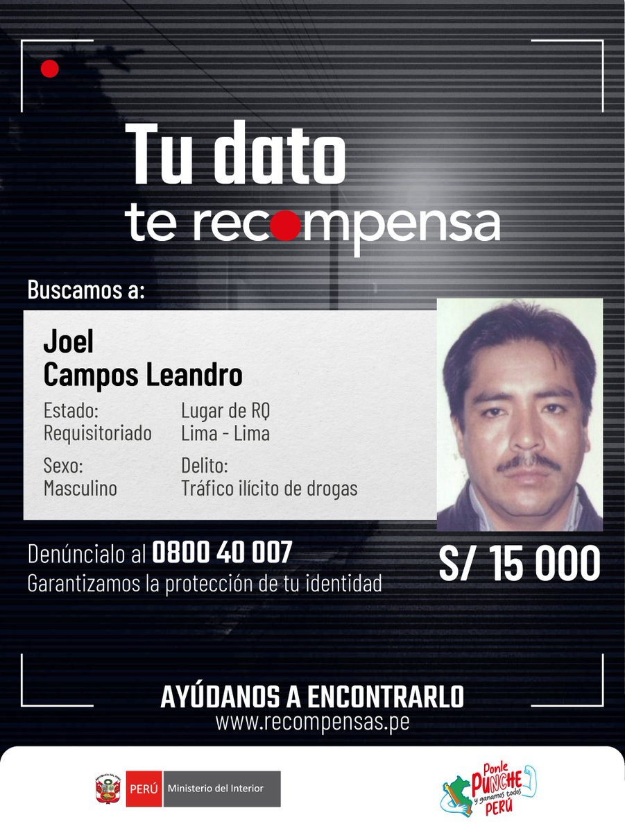 Ministerio del Interior 🇵🇪 tweet media
