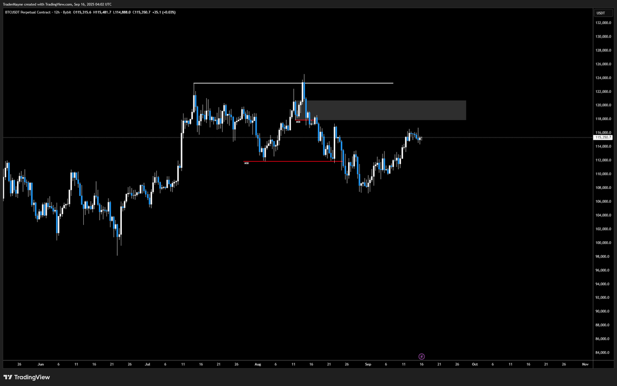 TLDR I'm still team bull but here is a bunch of jet lagged ramblings. 

I showed you guys this pattern like a month ago when the weekly SFP got put in. 

This PA is VERY similar to how the last few market tops formed but just because it played out in the past doesn't mean this