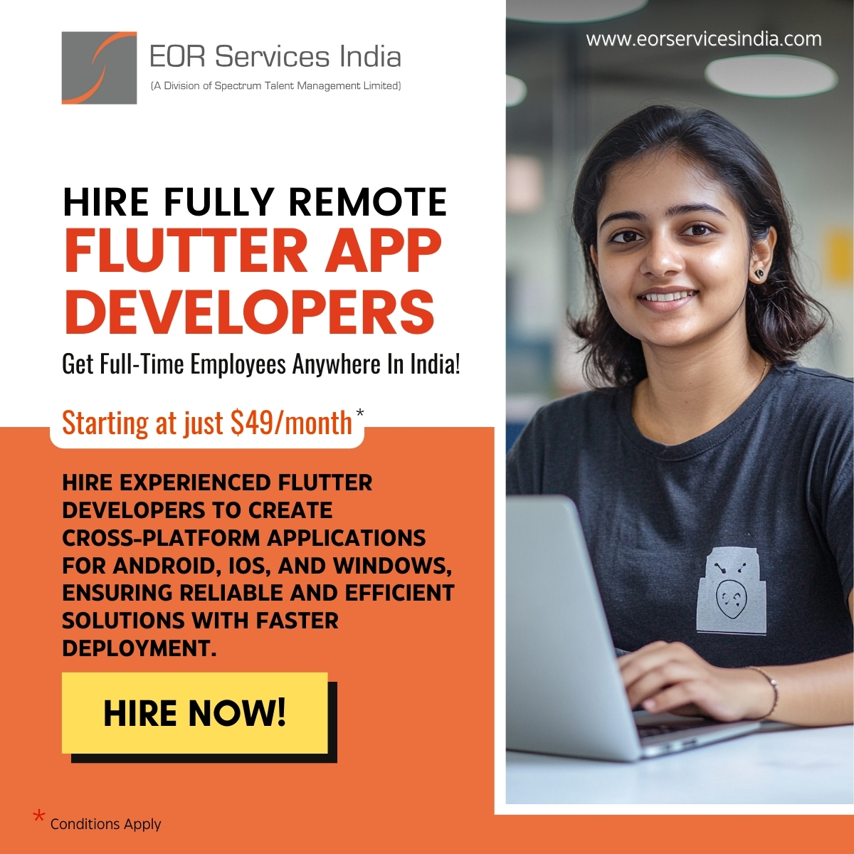 eorserviceindia's tweet image. Hire Flutter App Developers in India with #EORServicesIndia from payroll to compliance, we handle it all while you focus on building world-class apps. eorservicesindia.com

#FlutterDevelopers #HireDevelopers #AppDevelopment #ComplianceIndia #RemoteTeams #EmployerOfRecord