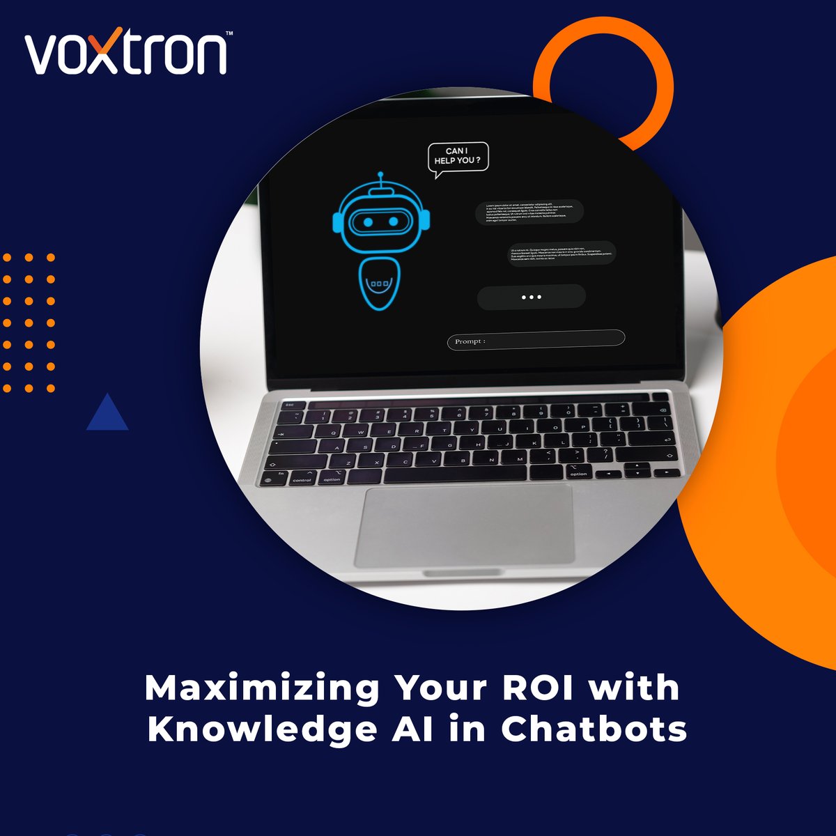 Voxtronsolution's tweet image. The chatbot market will hit $27B by 2030. Knowledge AI chatbots like Engage 360 deliver real-time, context-aware support that boosts ROI. Learn why now’s the time to invest: voxtronme.com/2025/08/26/max… 

#KnowledgeAI #AIChatbots #Engage360