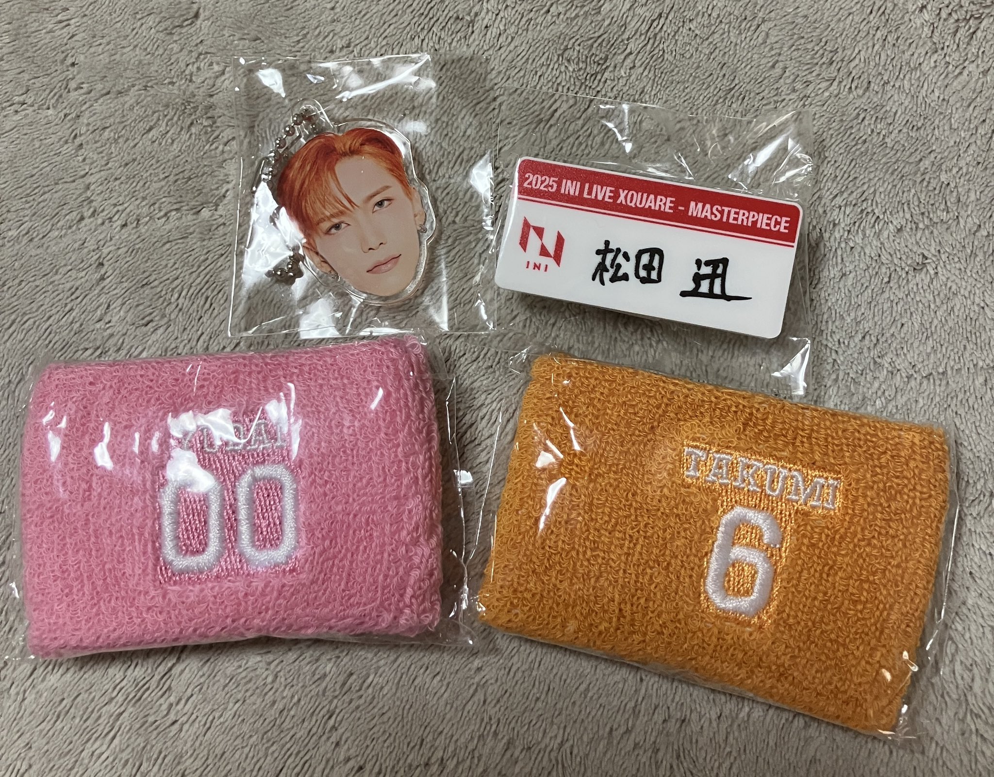 木村柾哉 カプセルトイ ネームプレート ステッカー INI XQUARE
