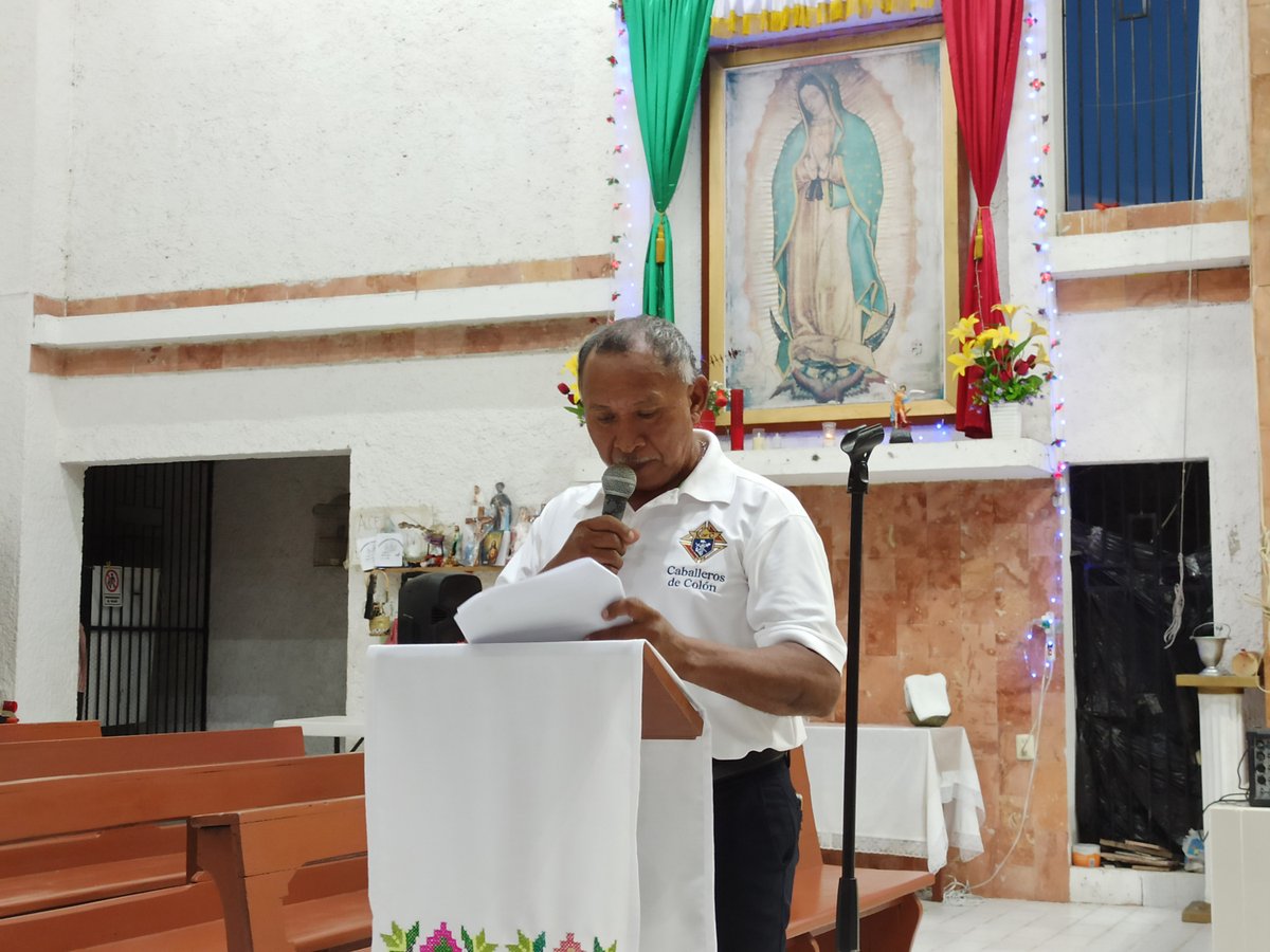 KofC17543's tweet image. Los Hermanos Caballeros de Colón celebramos el Rosario de Hombres en la Parroquia de Cristo Obrero, dedicado a la Virgen María, que este mes ofrecimos por la Defensa de la Vida. Sep 14, 2025.

@KofC #KofC #KnightsofColumbus #CaballerosdeColón