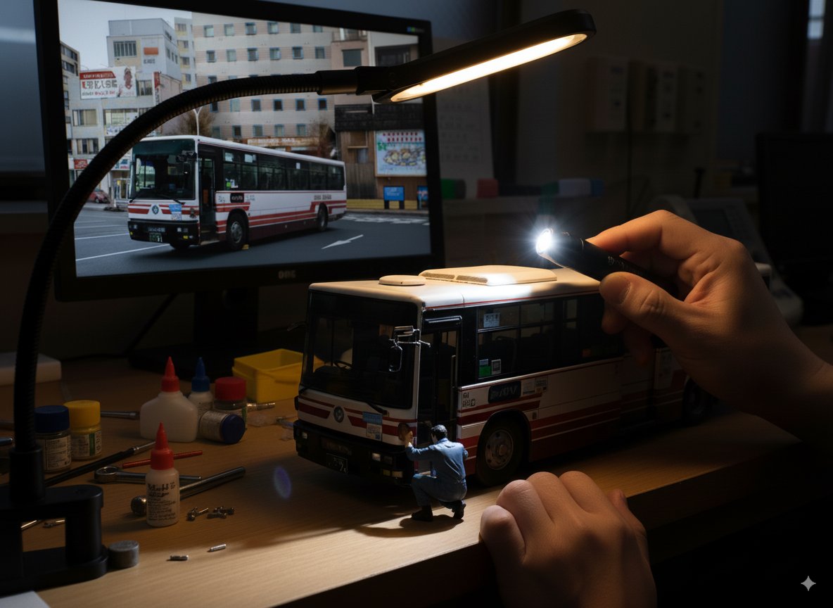 oitakotsufan's tweet image. お疲れ様です🤗
AI生成
1001号と1107号と74号です🚌
プラモデル風にされちゃいました😅凄い時代になったもんだ。#大分交通 #AI生成 #GoogleAIStudio