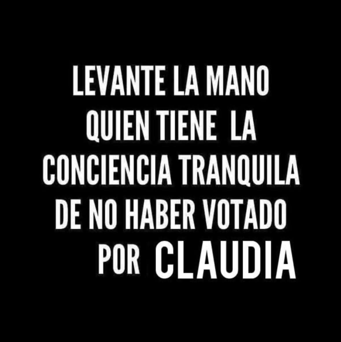 Que tranquilidad decir que solo los pendejos, mantenidos y huevones votaron por MORENA.