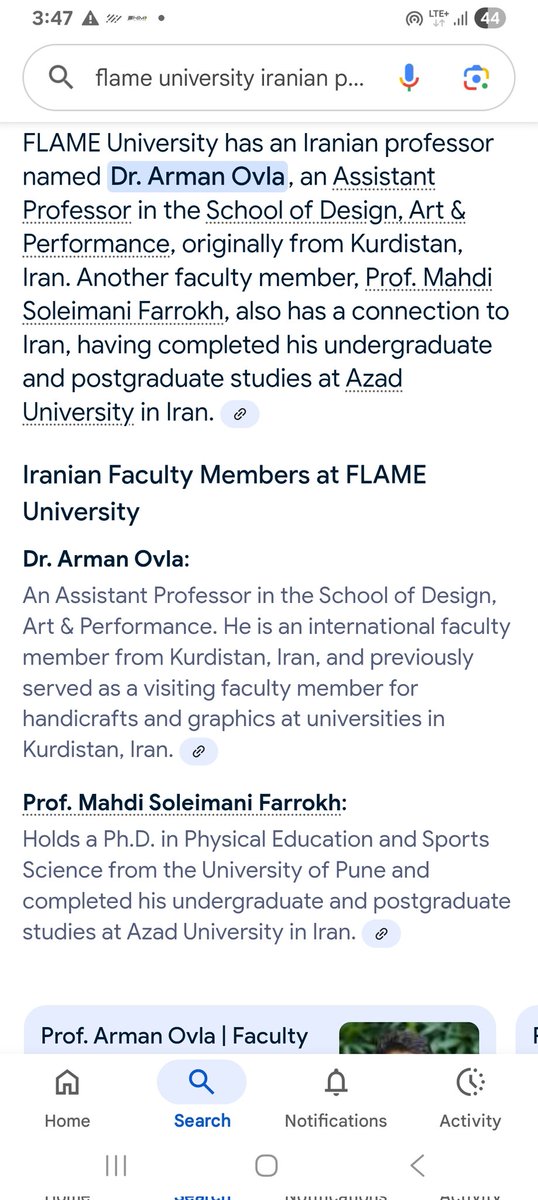 Lee_Merick's tweet photo. @MehHarshil #FlameUniversity, #Pune has several #IranianFaculty. https://t.co/uUy9wTvM4d