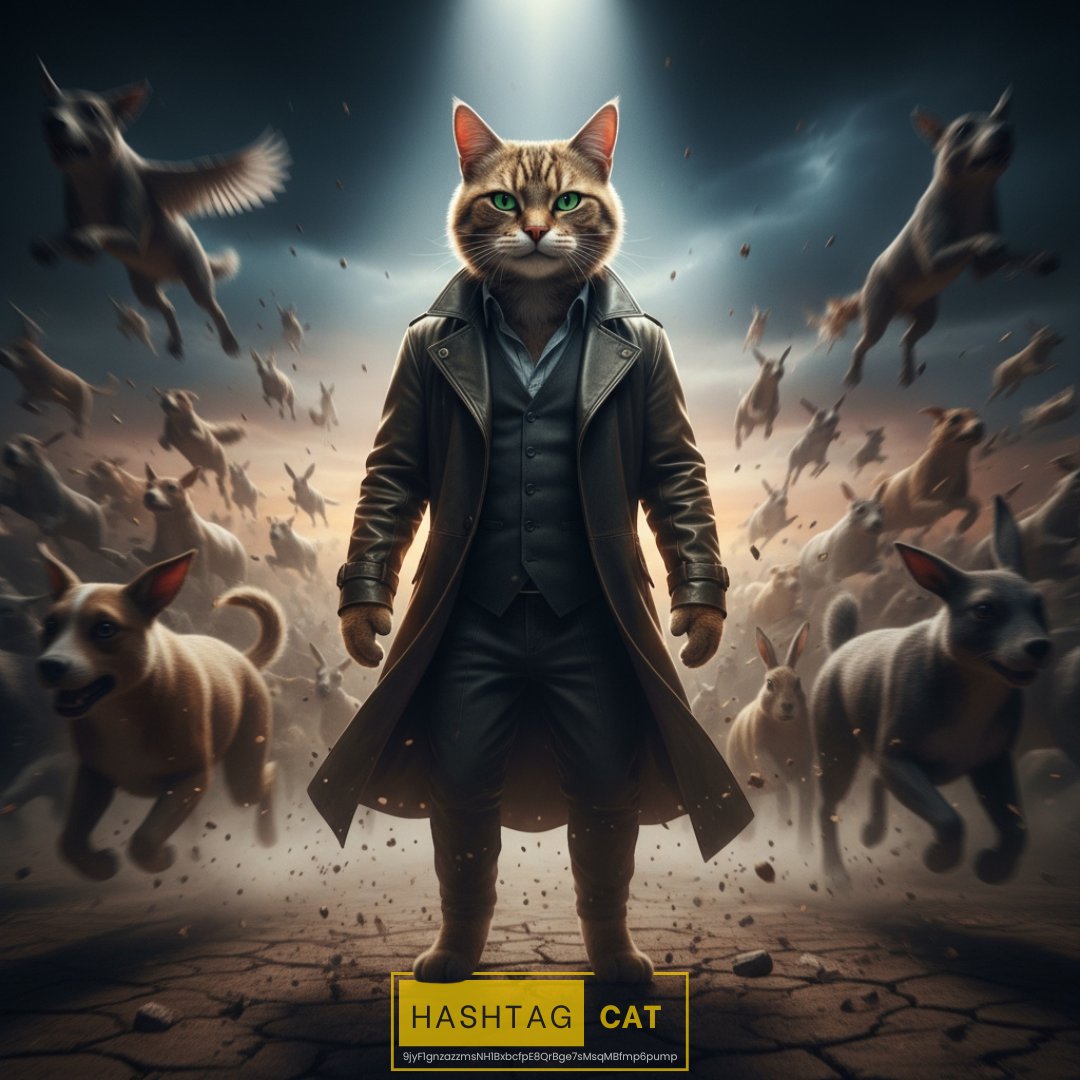 Hashtag Cat tweet media
