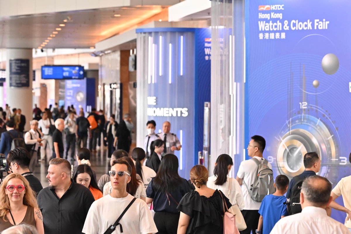 The #HongKong Watch &amp; Clock Fair and Salon de TIME ended on a high note, attracting some 16,000 #trade buyers from 95 regions. The two fairs featured 650+ exhibitors from 15 regions presenting a wide array of #watch and clock products. Press release: bit.ly/3V4DmIU