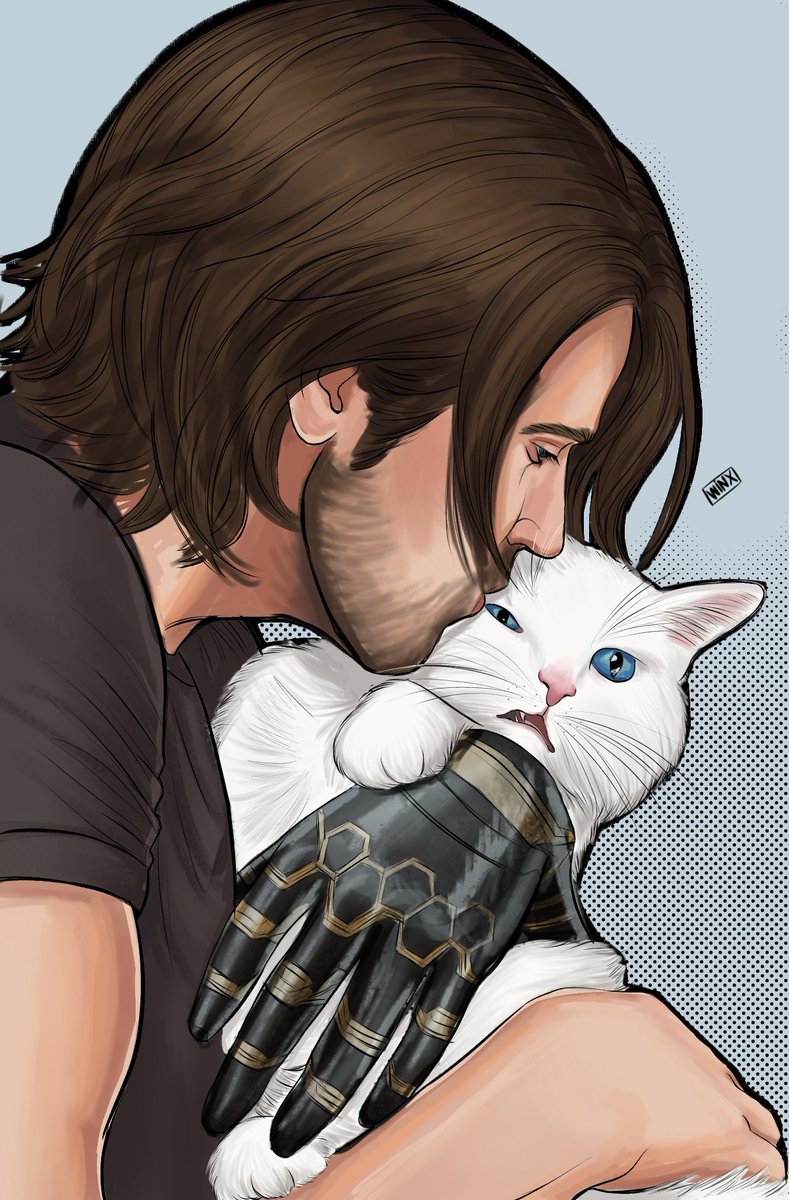 ArtWinx's tweet photo. Alpine sure LOVES bucky cuddles 😉💕
🐈🐈🐈
buy me a coffee https://t.co/VoeCsNW6Hs
#buckybarnes #bucky #alpinethecat #ArtistOnTwitter https://t.co/QjcKGZd4yx