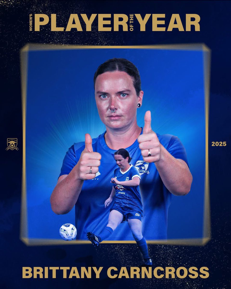 🏆 WOMEN’S PLAYER OF THE YEAR 🥇💥

Britt take’s this years big award for a very successful season for our Women’s First Team. Congratulations Britt on a fantastic season! 👍👏

#BlueWave 🌊