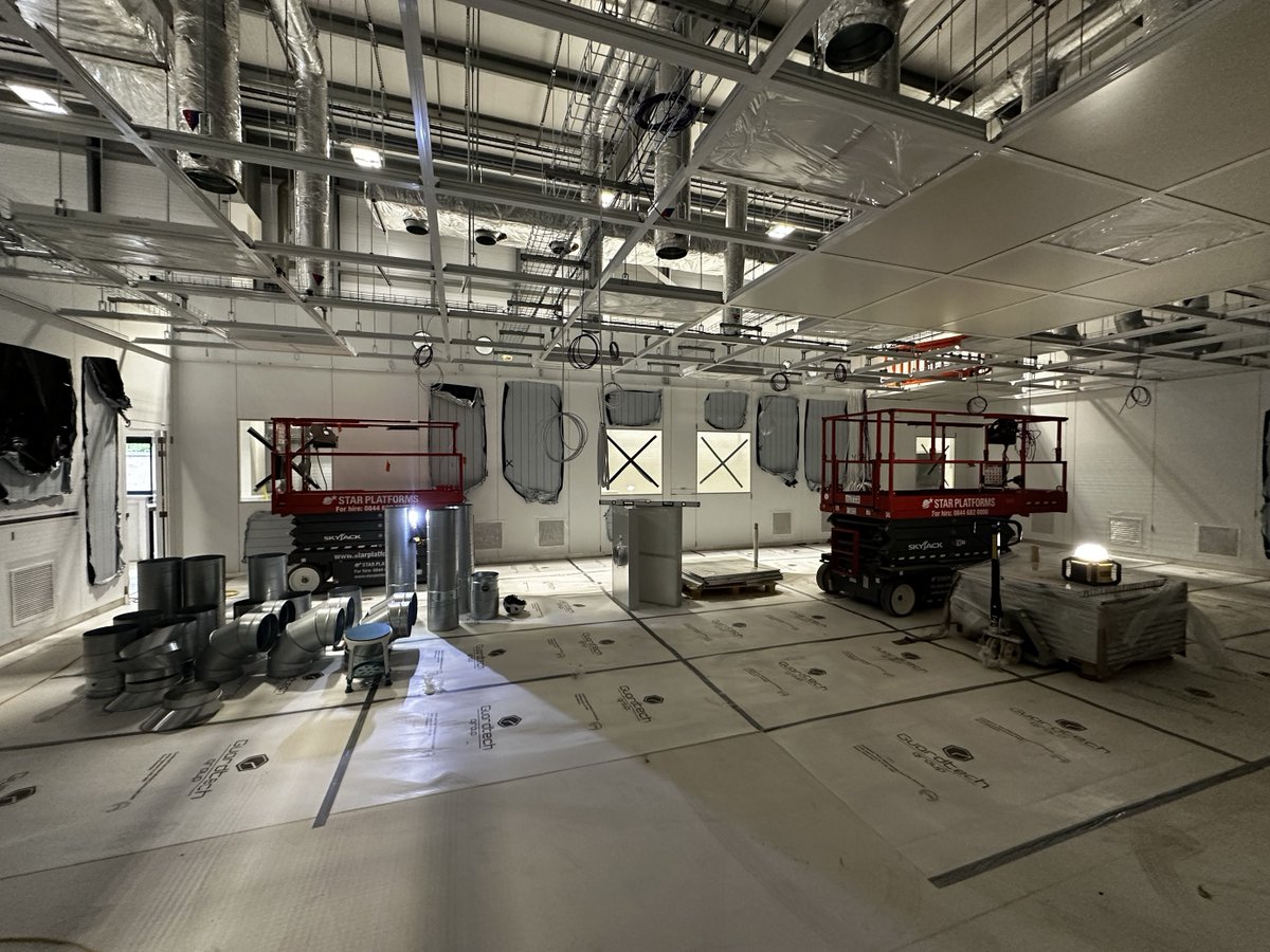 GuardtechClean's tweet image. Meanwhile in Devon...

225sqm of ISO7 Medical Device cleanroom continues to shape up

⭐⭐⭐⭐⭐️

Great work from those #modsquad heros from Guardtech Cleanrooms

#guardtechroup ⬡⬢⬡⬢⬡⬢