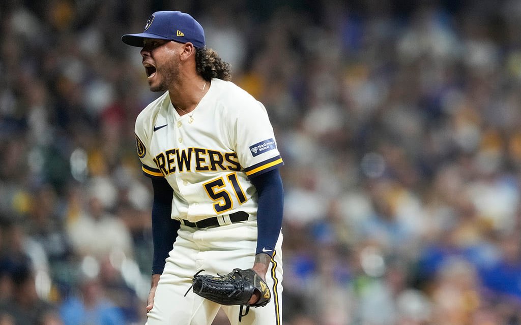 jethrow0211's tweet photo. ✈️Twitter Free Play✈️

🎯Freddy Peralta o7.5 K’s -118

-SEA starters in series vs Angels: Kirby 14 K, Woo 13 K, Castillo 5 K, Miller 11 K.
-LAA league high 31% K% vs RHP L30.
-Freddy elite strikeout guy in the best possible matchup, should be 8.5 here.

Went .5u, GL if tailing🫡 https://t.co/YXNgPJxSYF