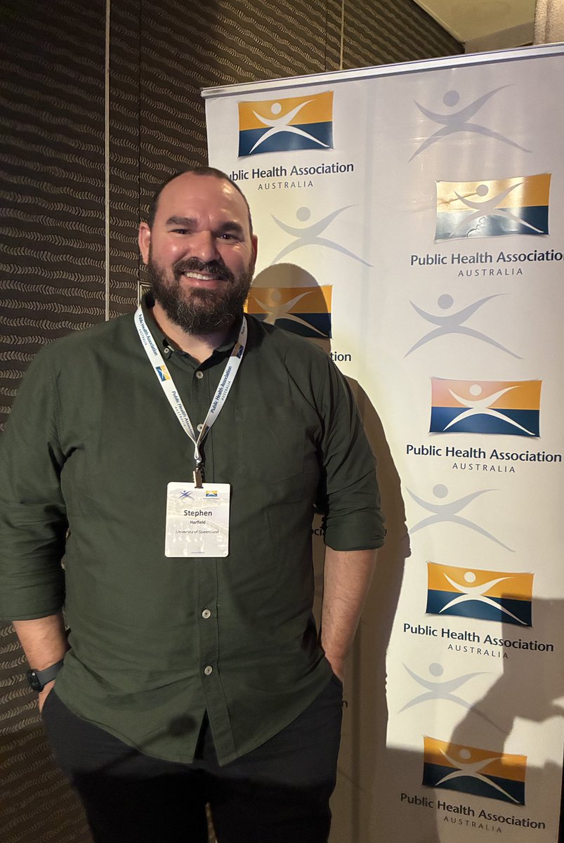 BronFredericks's tweet photo. Dr Stephen Harfield @UQPoche presented at the Public Health Association (PHAA) of Australia Conf in Wollongong, NSW on his PhD research, which focused on strengthening primary health care for Aboriginal & Torres Strait Islander young people living in urban SE Qld. #PHCmatters https://t.co/0ObH7b1Lbg
