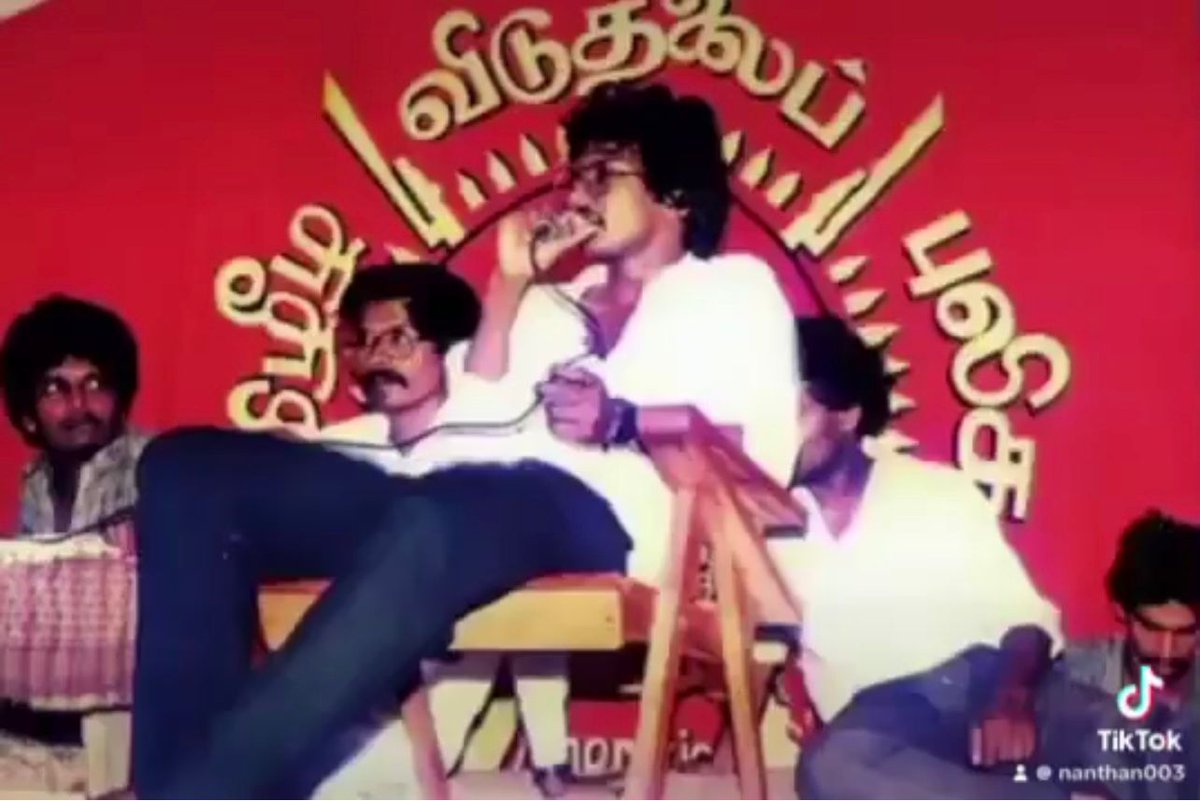 nanthan_ananth's tweet photo. பட்டினித் தீ மூட்டி இரண்டாம் நாள்! 
உருகத் தொடங்கியது மெழுகுவர்த்தி!

திலீபனுடன் பன்னிரு நாட்கள் நூலிலிருந்து......

தியாக தீபம் திலீபனுடன் இரண்டாம் நாள்....

  1987 ஆம் ஆண்டு செப்ரம்பர் மாதம் 16 ஆம் திகதி. இது திலீபனுடன் இரண்டாம் நாள். அன்று அதிகாலை 5.00 மணிக்கே திலீபன் உறக்கத்தைவிட்டு எழுந்துவிட்டார். முகம் கழுவித் தலை வாரிக்கொண்டார். அவர் முகம் சோகமாகக் காணப்பட்டாலும், அதைக் காட்டிக்கொள்ளாமல் எல்லோருடனும் சிரித்துப் பேசிக்கொண்டிருந்தார்.
சகல தினசரி பத்திரிகைகளையும் ஒன்றும் விடாமல் படித்து முடித்தார். பத்து மணியளவிலே பக்கத்து மேடையில் நிகழ்ச்சிகள் ஆரம்பமாகின. நிகழ்ச்சிகளுக்குத் தேவர் தலைமை தாங்கிக்கொண்டிருந்தார். கவிதைகளைப் படிப்பதற்காக இளம் சந்ததியினர் முண்டியடித்து தங்கள் பெயர்களைப் பதிவு செய்துகொண்டிருந்தனர். "நிதர்சனம்" ஒளிபரப்பாளர்களின் வீடியோ கமராக்கள் நாலா பக்கமும் சுழன்று படம்பிடித்துக் கொண்டிருந்தன.

மேடைகளில் கவிதைகள் முழங்கிக்கொண்டிருந்த போது, திலீபன் என் காதுக்குள் கிசுகிசுத்தார். “நான் பேசப்போகிறேன். மைக்கை வேண்டித் தாங்கோ வாஞ்சி அண்ணை.” சாப்பிடாமல் குடிக்காமல் இருக்கிறிங்கள், களைத்து விடுவீர்கள்..என்று அவரைத் தடுக்க முயன்றேன். ”இரண்டு நிமிடம் மட்டும்.. நிப்பாட்டி விடுவன். ப்ளீஸ் மைக்கை வாங்கித் தாங்கோ” என்று குரல் தளதளக்க கூறினார். அவரைப் பார்க்கப் பரிதாபமாக இருந்தது. கண்கள் குழி விழுந்து, முகம் சோர்ந்து காணப்பட்டாலும் அந்தப் பசுமையான சிரிப்பு மட்டும் இன்னும் மாறாமல் அப்படியே இருந்தது.
இரண்டு நிமிடத்திற்கு மேல் பேசக்கூடாது என்ற நிபந்தனையுடன் மேடையில் நின்ற தேவரிடம் மைக்கைப் பெற்றுக் கொடுத்தேன். திலீபன் பேசப்போவதை தேவர் ஒலிபெருக்கியில் அறிவித்ததும் மக்கள் கூட்டம் மகிழ்ச்சியில் துள்ளிக்குதித்தது. திலீபன் பேசுகிறார். ” எனது அன்பிற்கும் மதிப்பிற்கும் உரிய மக்கள் அனைவருக்கும் வணக்கம். நின்றுகொண்டு பேசமுடியாத நிலையில் இருப்பதால் இருந்து பேசுகிறேன். நாளை நான் சுயநினைவுடன் இருப்பனோ என்று தெரியாது. அதனால் இன்று உங்களுடன் பேச வேண்டும் என்று விரும்பினேன். நாம் எமது இலட்சியத்தில் உறுதியாக இருக்கின்றோம். 650 பேர் வரையில் இன்று வரை மரணித்துள்ளோம்.
மில்லர் இறுதியாகப் போகும்போது என்னிடம் ஒரு வரி கூறினான். நான் அவனுடன் இறுதி வரை இருந்தேன். “நான் எனது தாய் நாட்டிற்காக உயிர் துறப்பதை எண்ணும்போது மகிழ்ச்சியும், திருப்தியும் அடைகிறேன். மக்கள் விடுதலை அடையும் காட்சியை என் கண்களால் காண முடியாது என்பதே ஒரே ஏக்கம் ” என்று கூறிவிட்டு வெடிமருந்து நிரப்பிய லொறியை எடுத்துச்சென்றான். இறந்த 650 பேரும் அனேகமாக எனக்கு தெரிந்துதான் மரணித்தார்கள். அதனை நான் மறக்கமாட்டேன். உண்ணாவிரதப் போராட்டத்தை ஆரம்பிப்பதற்குத் தலைவரின் அனுமதியைக் கேட்டபோது, அவர் கூறிய வரிகள் என் நினைவில் உள்ளன.

"திலீபா நீ முன்னால் போ.. நான் பின்னால் வருகிறேன்." என்று அவர் கூறினார். இத்தகைய ஒரு தெளிவான தலைவனை, தனது உயிரைச் சிறிதும் மதிக்காத தலைவனை நீங்கள் பெற்று இருக்கிறீர்கள். அந்த மாபெரும் வீரனின் தலைமையில் ஒரு மக்கள் புரட்சி இங்கு வெடிக்கட்டும். அது நிச்சயமாகத் தமிழீழத்தினை, தமிழர்களின் அடிப்படை உரிமைகளைப் பெற்றுத் தரும். இதனை வானத்தில் இருந்து இறந்த மற்றப் போராளிகளுடன் சேர்ந்திருந்து நானும் பார்த்து மகிழ்வேன்.
நான் மனரீதியாக, ஆத்மார்த்தமாக எமது மக்கள் விடுதலை அடைவார்கள் என உணர்கிறேன். மகிழ்ச்சியுடனும் பூரண திருப்தியுடனும் உங்களிடமிருந்து விடைபெறுகிறேன். விடுதலைப்புலிகள் உயிரினும் மேலாக....., சிறுவர்களை, சகோதரிகளை, தாய்மார்களை, தந்தையர்களை நினைக்கிறார்கள். உண்மையான உறுதியான இலட்சியம். அந்த இலட்சியத்தினை எமது தலைவருடன் சேர்ந்து நீங்கள் அடையுங்கள். எனது இறுதி விருப்பமும் இதுதான்.”

மிகவும் ஆறுதலாக சோர்வுடன் ஆனால் திடமுடன் பேசிய அவரின் பேச்சைக்கேட்டு மக்கள் கண்ணீர் சிந்தினர். அன்றிரவும் தலைவர் வந்து திலீபனைப் பார்த்தார். சோர்வுடன் படுத்திருந்த திலீபனின் தலையைத் தனது கரங்களால் வருடினார். ஒரு தகப்பனின் அன்பையும் தாயின் பாசத்தையும் ஒன்றாகக் குழைத்தது போலிருந்தது அந்த வருடல். இரண்டு இமய மலைகளையும் என் கண்கள் விழுங்கிக்கொண்டிருந்தன. இரவு பன்னிரெண்டு மணிக்கு திலீபன் உறங்கத் தொடங்கினார்...  

   தொடரும்......

 மு.வே.யோ. வாஞ்சிநாதன்.....