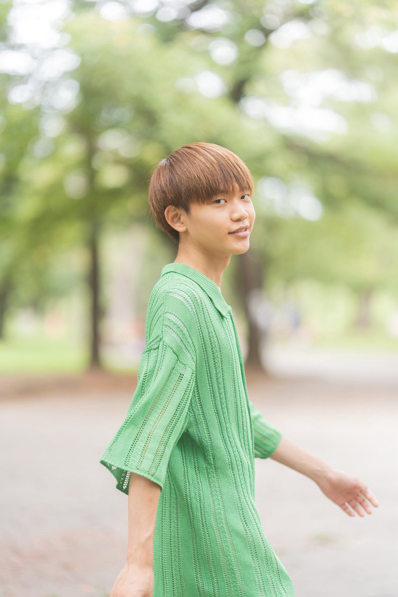 だいくん<a href="/sumi22135/">だい</a> と公園散策ポートレート📸
まだまだ暑いけど緑で撮れる時期もあと少し🌳
いい写真たくさん撮れて良かった！