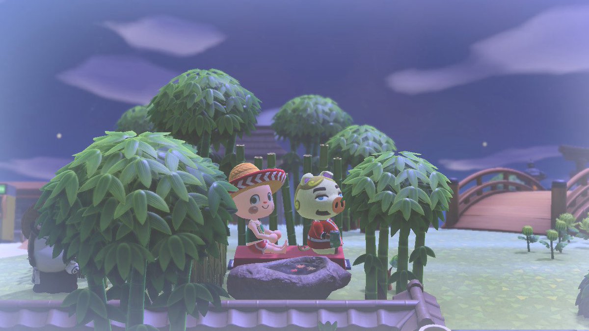 トンファン🐷✨
金魚が釣れないんだ😚🥺

そして1人の釣りって楽しくないね🙄

#あつ森 
#AnimalCrossing