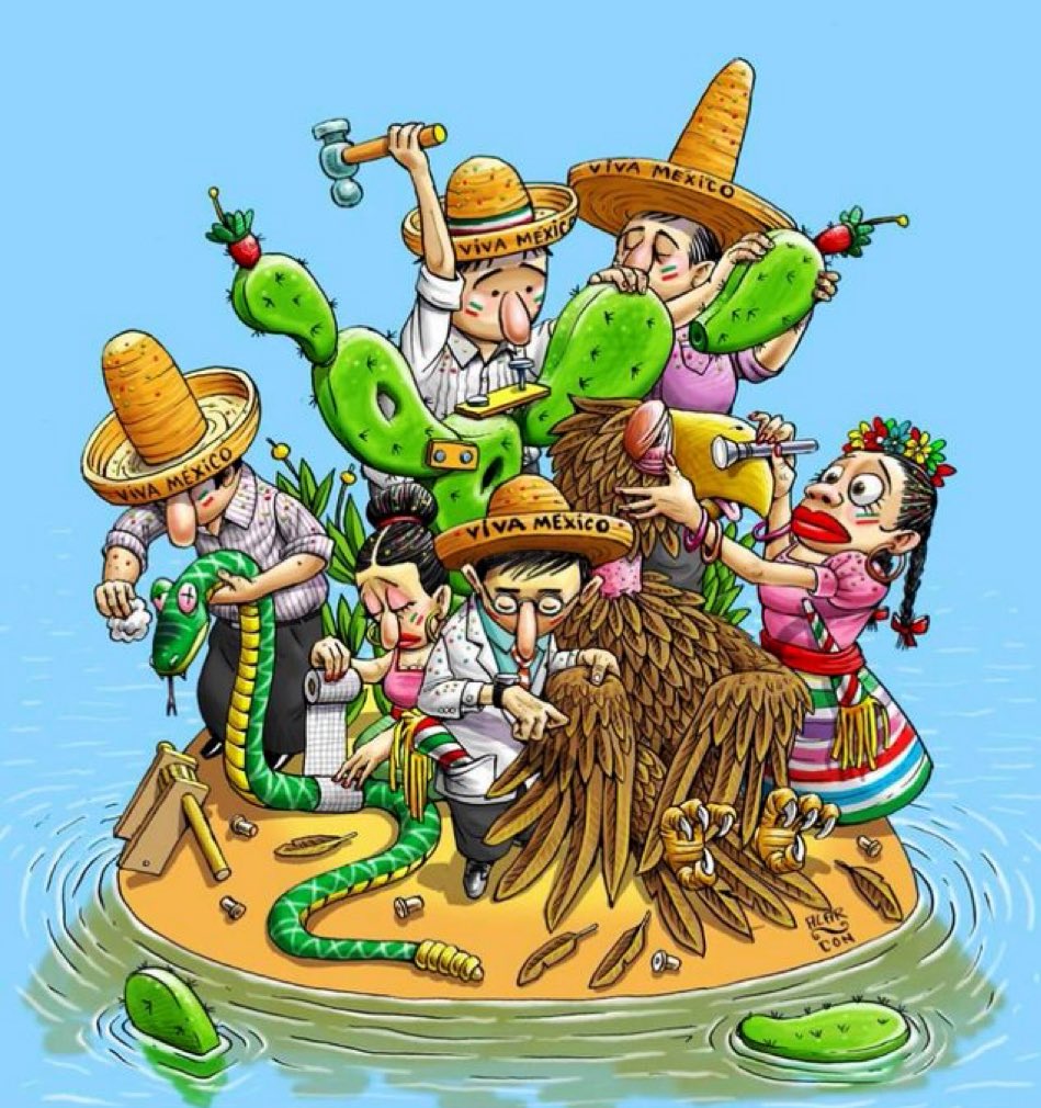 ¡Que viva México,  por favor!