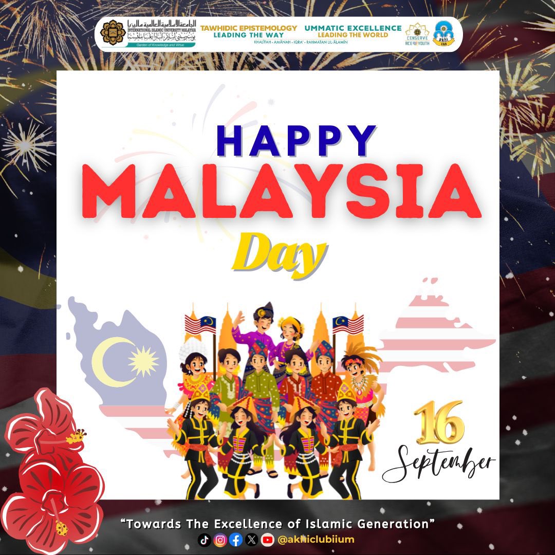 ||Happy Malaysia Day!🇲🇾🥳||

May our beloved country continue to grow in peace, prosperity, and togetherness for generations to come. Proud to be Malaysian, always.