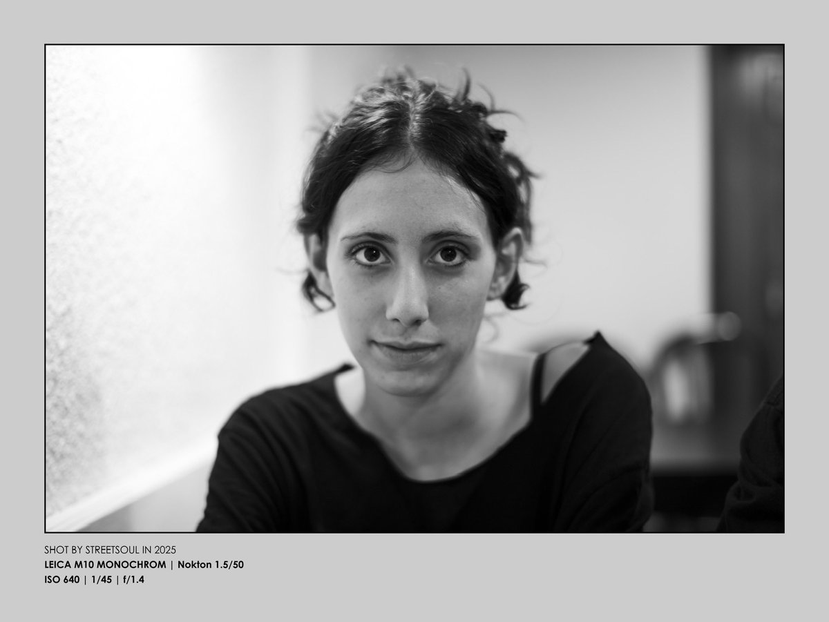 streetsoulshots's tweet photo. Nina
#portrait #bnw #blackandwhite #leicaphotography #leicam10monochrom #nokton50mm #bokehlovers #streetportrait #monochrome #bnwportrait #bnw_life #bnwphotography #bnw_greatshots #bnw_lovers #noirphoto #bnw_captures #bnw_globe #bnwportrait_gallery #bnw_world #bnwzone #bnw_photo https://t.co/k17d1y3eyY