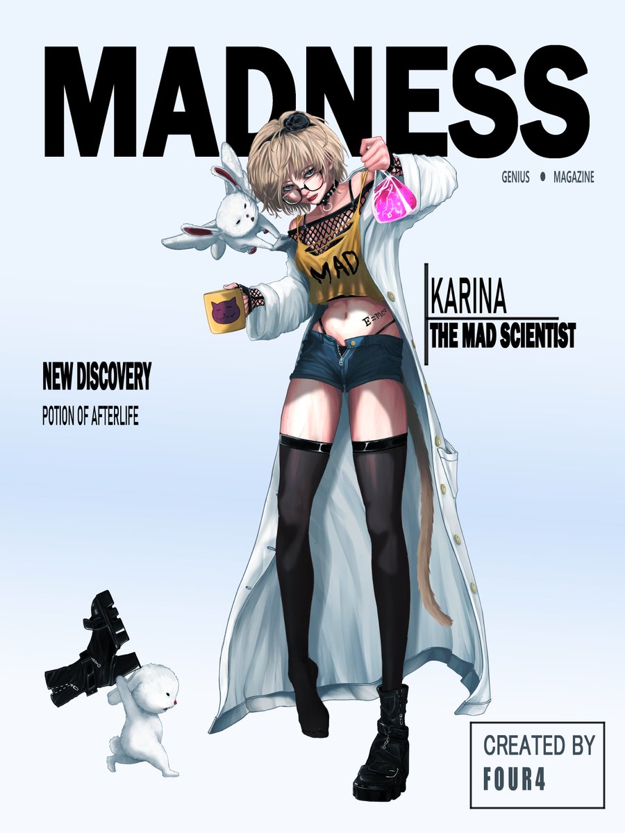 Turning my old artwork into a magazine cover

Morning all!<