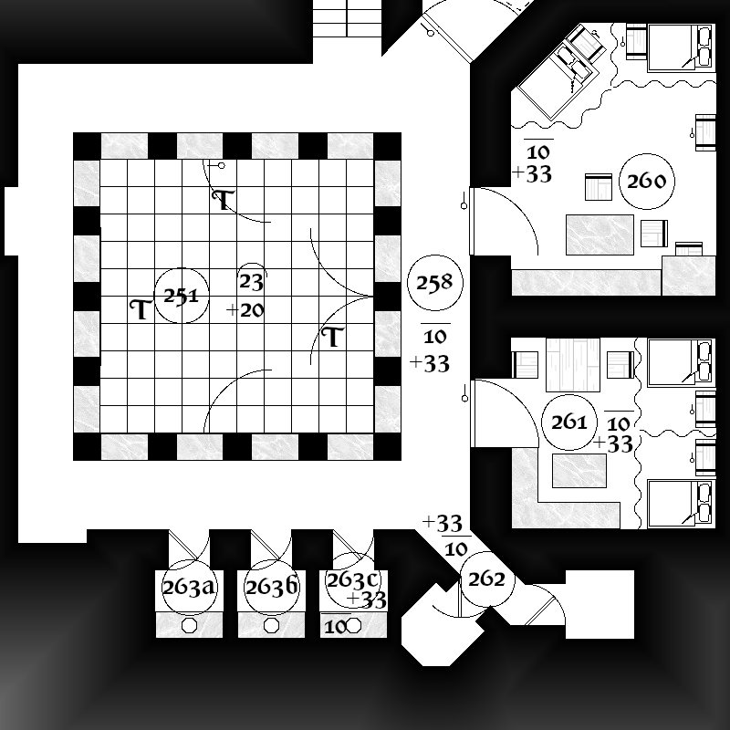 ZathrasAdventur's tweet photo. #dungeon25 #Day263 Three beat up wooden doors with runes carved into them open into the gallery. Peaking through the breaks you can see smooth limestone toilet seats covered in dust. The cool air is surprisingly fresh with only a light breath of dust. https://t.co/LpstLXWwzT https://t.co/MKrK32Us28
