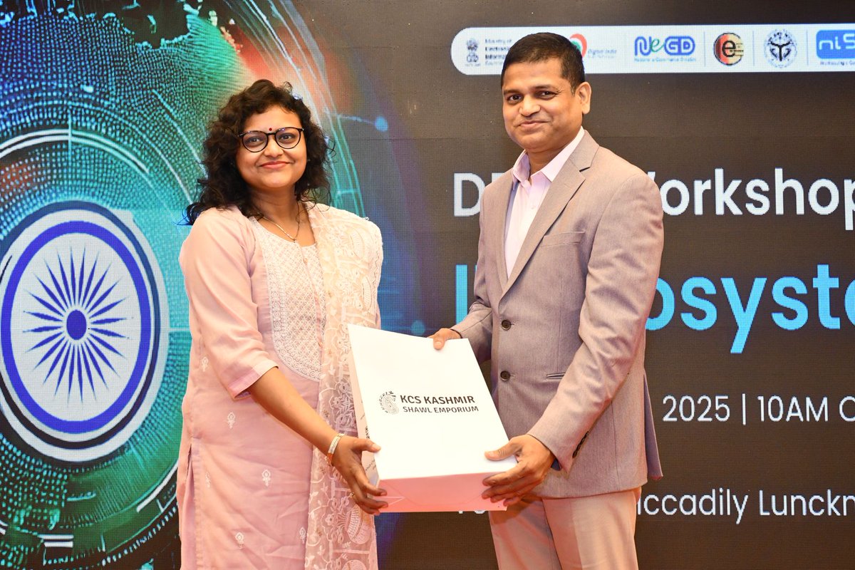 Digital Personal Data Protection Act (@ind_dpdp) on Twitter photo 🔐 DPDP for the IT Ecosystem | Lucknow (15 Sep 2025)
NeGD, MeitY conducted a capacity-building workshop on the Digital Personal Data Protection (DPDP) Act for departments across the Government of Uttar Pradesh. 
#DataMeraNiyantranMera
#Digitalindia #dpdp 🔐 DPDP for the IT Ecosystem | Lucknow (15 Sep 2025)
NeGD, MeitY conducted a capacity-building workshop on the Digital Personal Data Protection (DPDP) Act for departments across the Government of Uttar Pradesh. 
#DataMeraNiyantranMera
#Digitalindia #dpdp