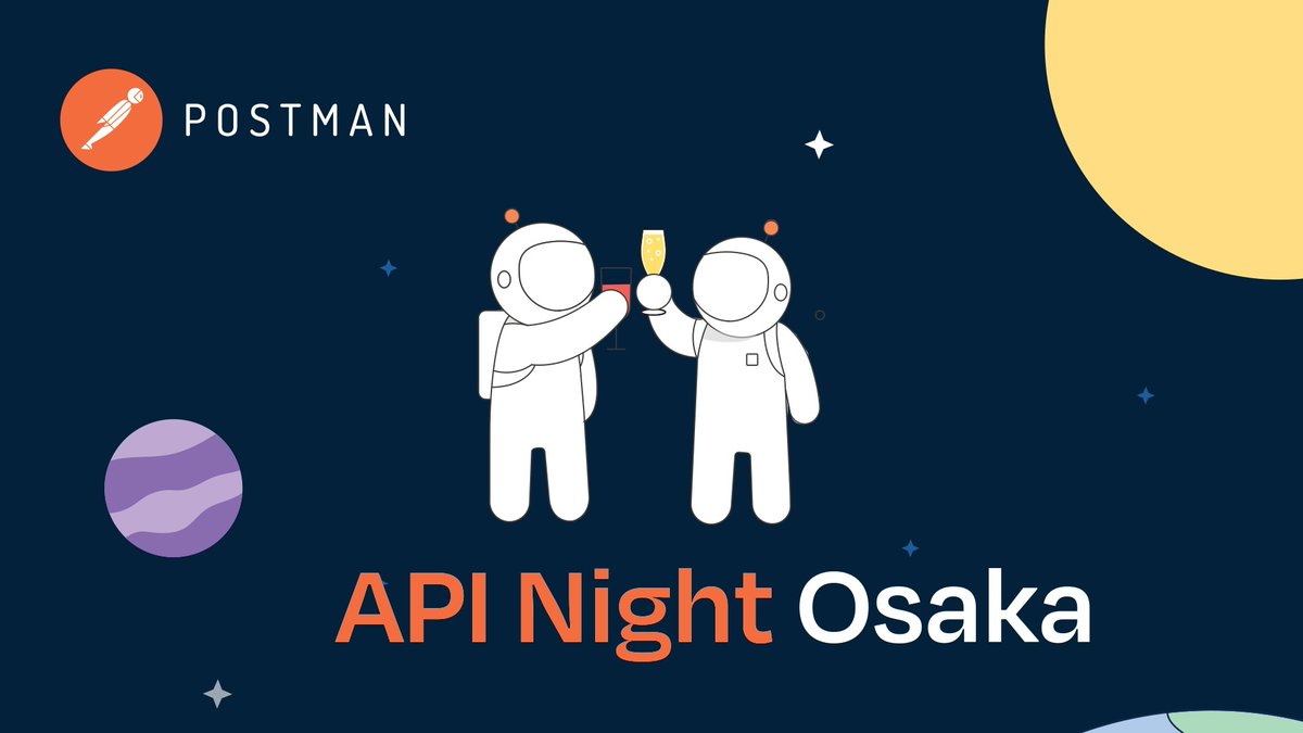 BloomingCampUmd's tweet image. 📅9/18(木)18:30〜「Postman API Night Osaka 2025 Fall」

 KINTOテクノロジーズ、サイボウズ、ダイキン工業からスピーカーが登壇！最新のAPI活用事例と未来の開発のあり方について語ります🎤

🎟️無料/要事前申込🔗 postman.connpass.com/event/357737/

#BloomingCamp #グラングリーン大阪 #postman #api
