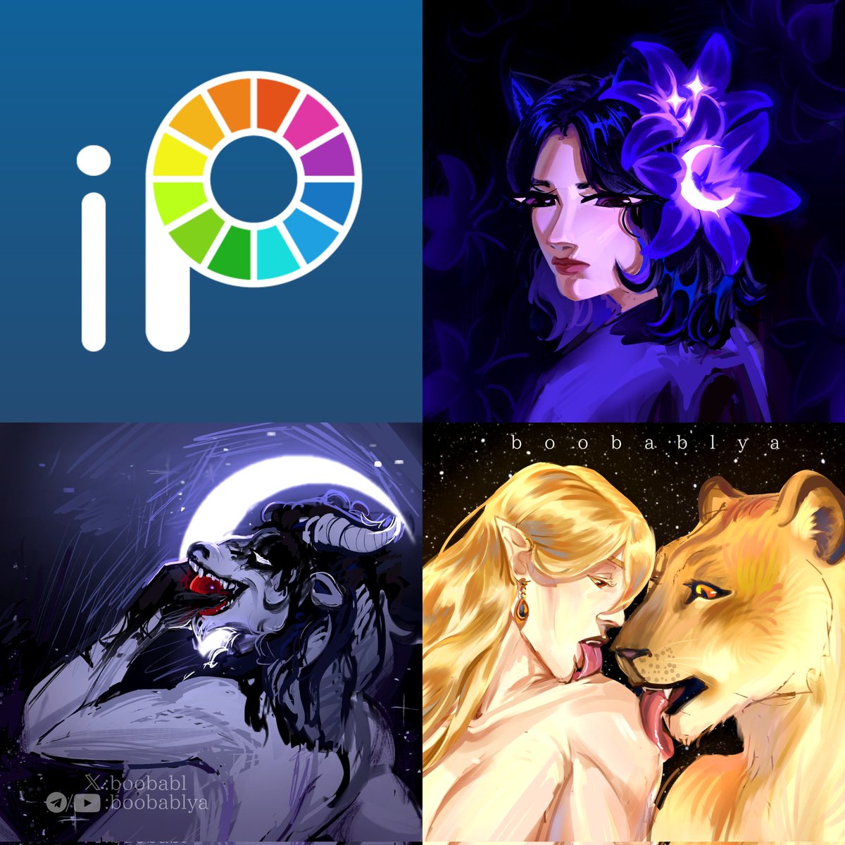 boobablya's tweet photo. The software I'm using/My artworks https://t.co/zVrd8ovsvf