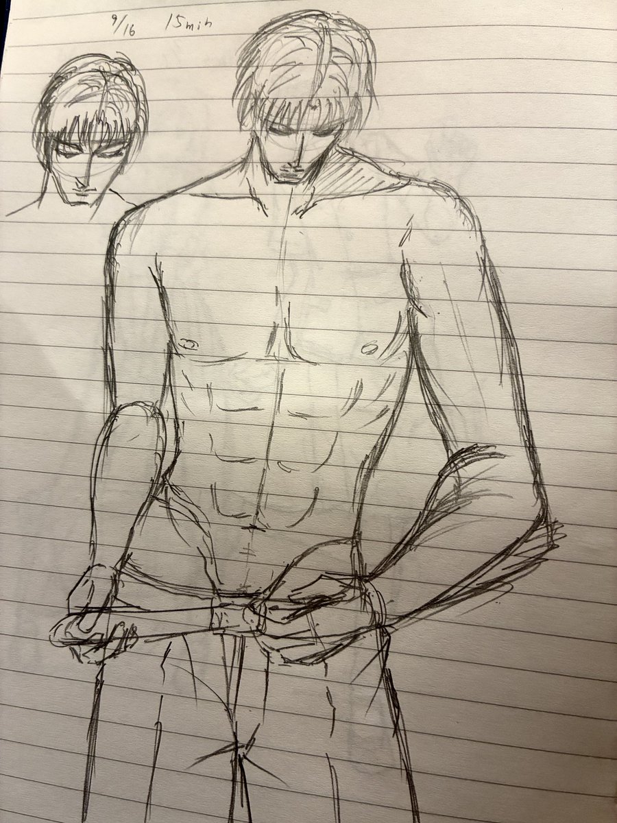 久々にアナログ(というか落書き)。 