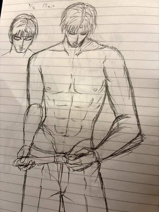 久々にアナログ(というか落書き)。 