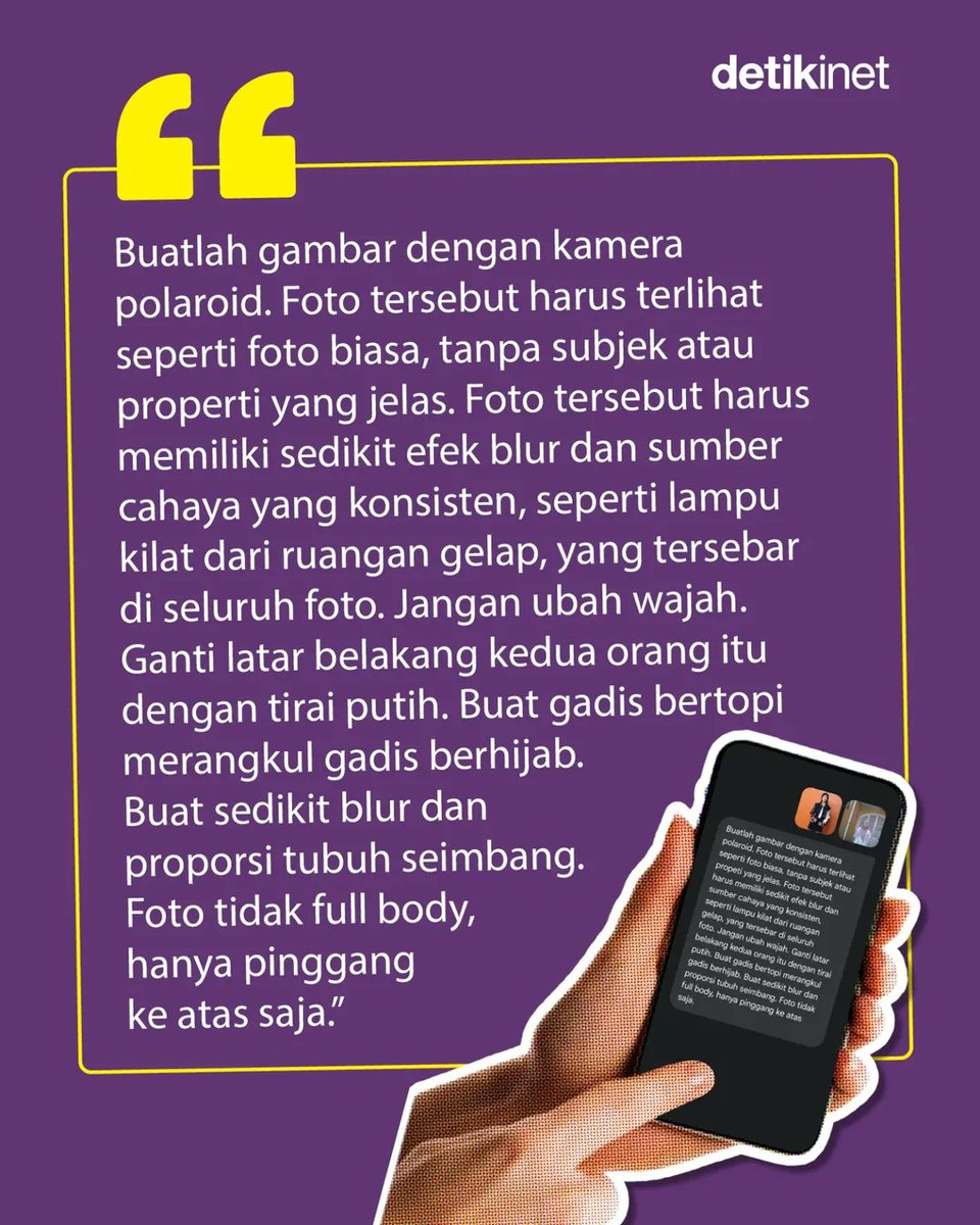 detikinet's tweet image. Lagi viral foto polaroid bareng idol Kpop pakai Gemini AI. ✨ detikers udah coba? Ternyata begini cara buatnya, gampang banget! 👉 

Lihat selengkapnya di sini!
&amp;gt;&amp;gt;  inet.detik.com/tips-dan-trik/…

#tips #trick #Gemini #ai #idol #detikInet