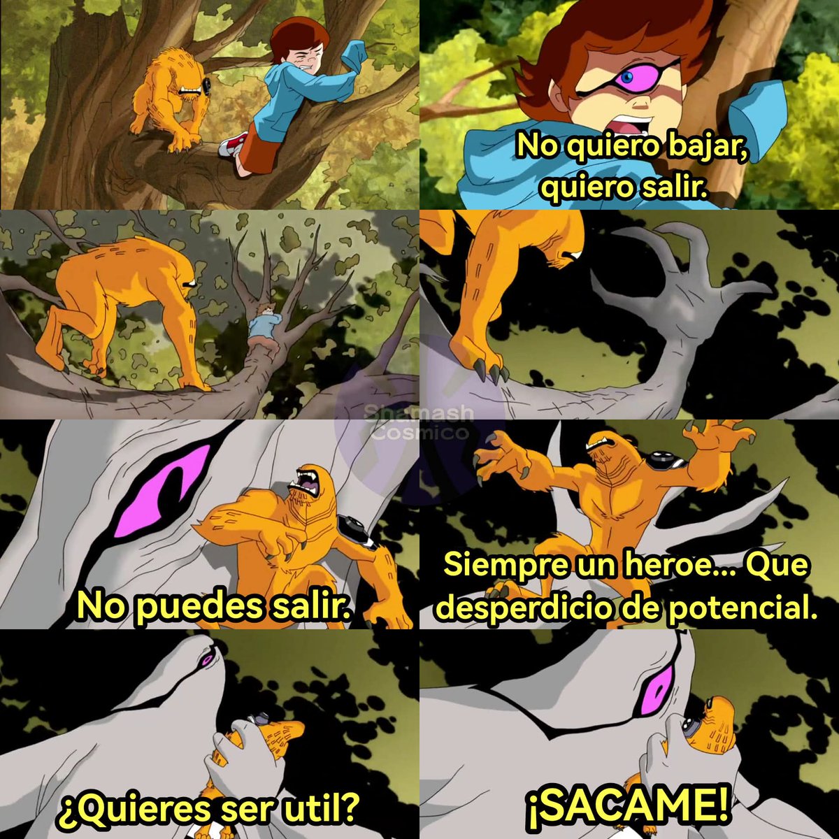 ShamashYT's tweet photo. La estética de la serie original no la tuvo NINGUNA otra de las series.

Miren esta escena de Fantasmatico.

#ReviveBen10 https://t.co/1Y9uP7bKbf