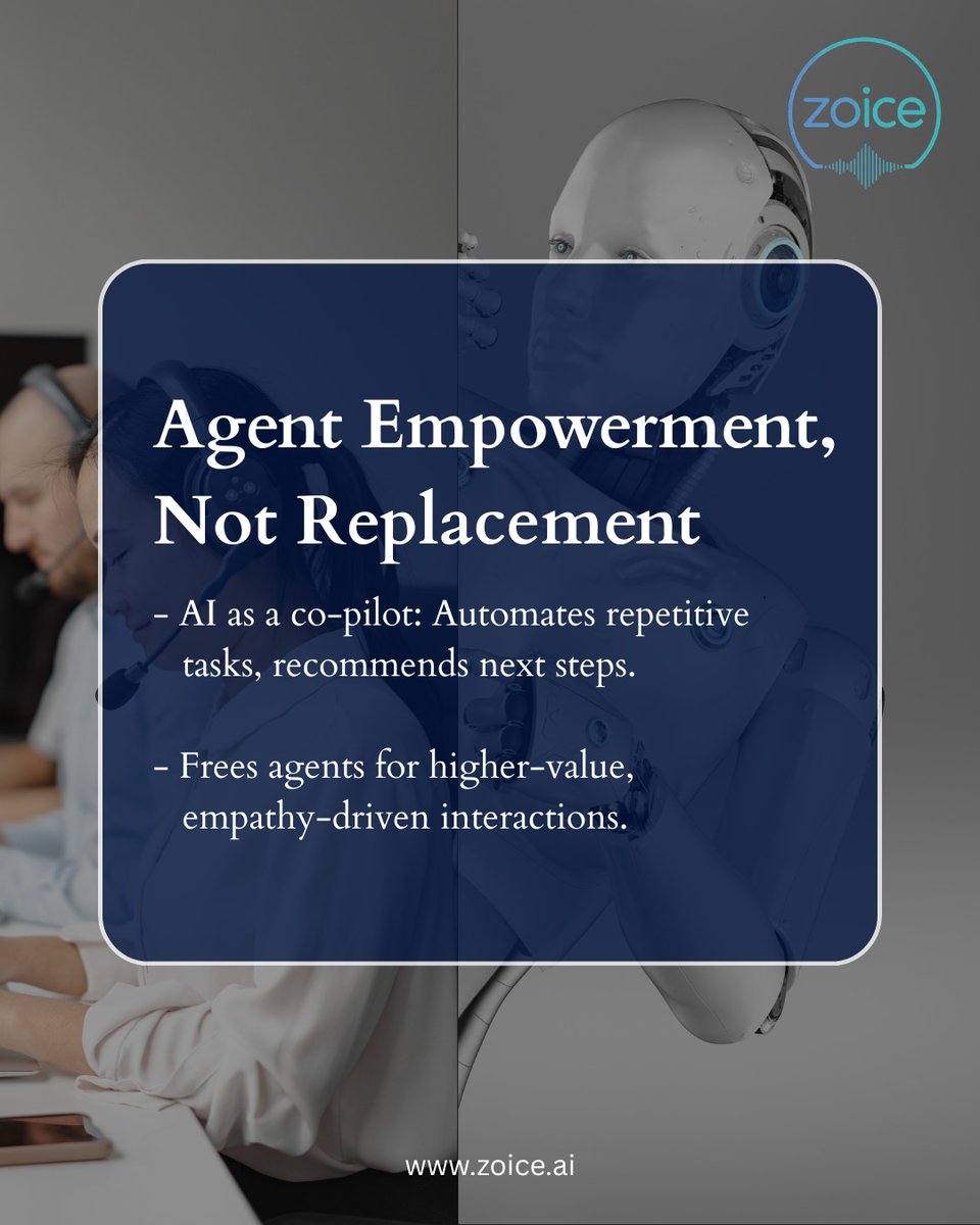 jhanwarsid's tweet photo. Customer support has evolved from slow, costly, and reactive to fast, smart, and human-like with AI.
Here’s how the shift looks in action.
🌐 Visit us at https://t.co/bwKV3qYXIQ
#AI #ConversationalAI #FutureOfSupport #CustomerExperience #Zoice #VoiceAI #ConversationalAI https://t.co/aoIJGDfmUo