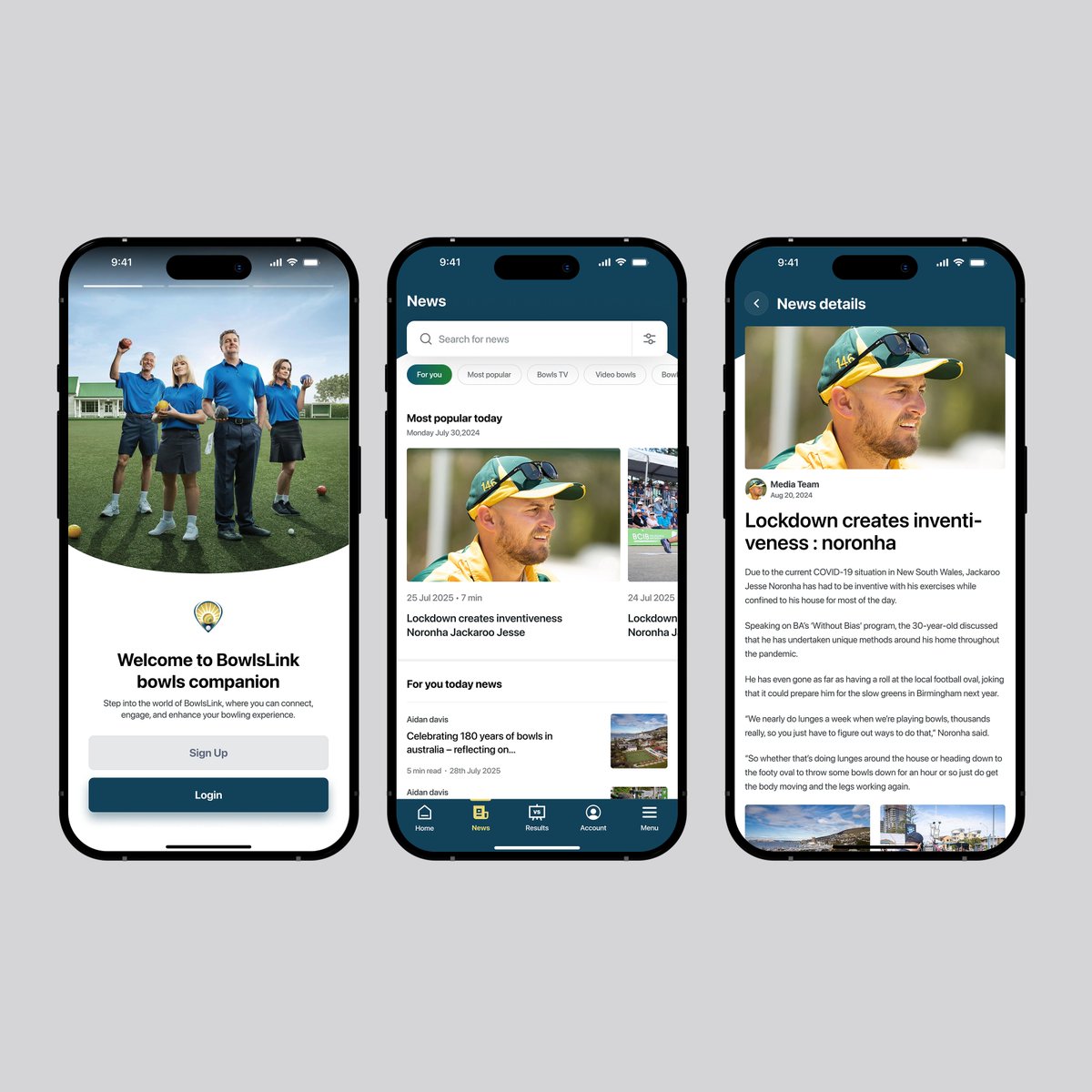 Mobile App for Match Management