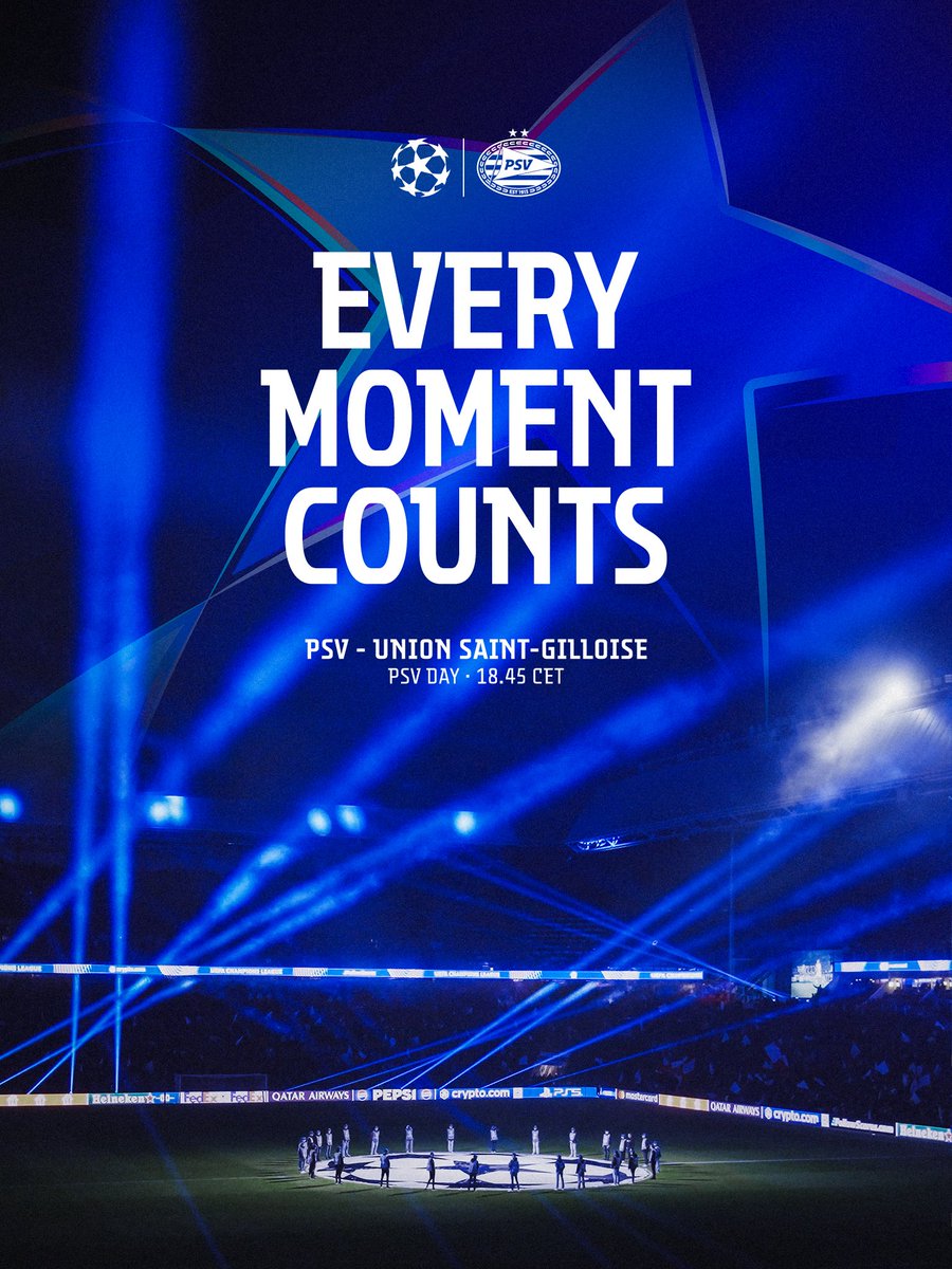 Any moment can be ours 😏 #PSVUSG #UCL