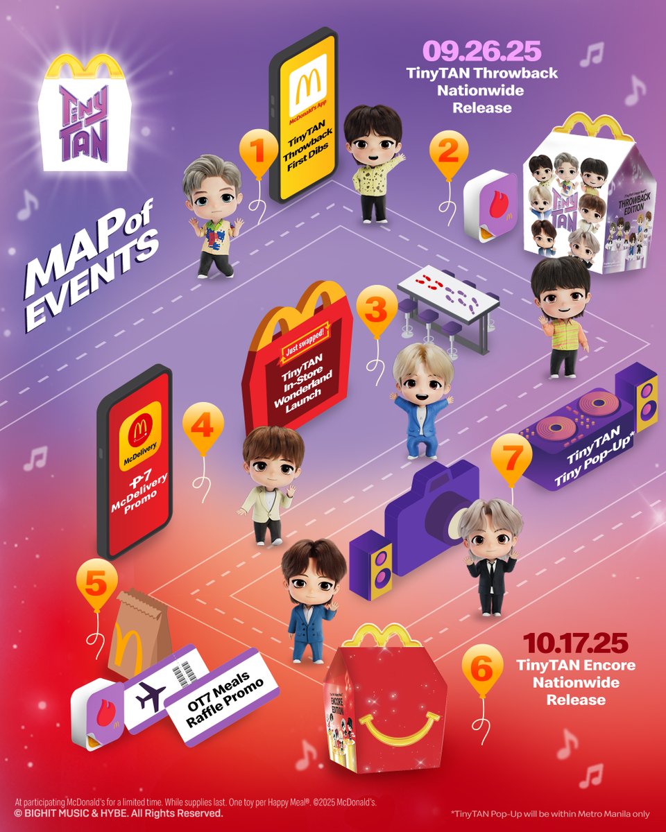 McDo_PH's tweet image. Tiny surprises are coming your way 💜 You have 𝘱𝘦𝘳𝘮𝘪𝘴𝘴𝘪𝘰𝘯 𝘵𝘰 𝘴𝘢𝘷𝘦 𝘵𝘩𝘪𝘴 𝘤𝘢𝘭𝘦𝘯𝘥𝘢𝘳 and be on the lookout for these exciting happenings! 😉

Follow McDonald’s Philippines official pages for more updates as we are opening the Magic Door very, very soon! ✨…