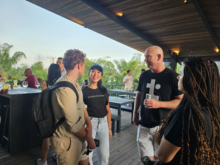 Freedom World tweet media