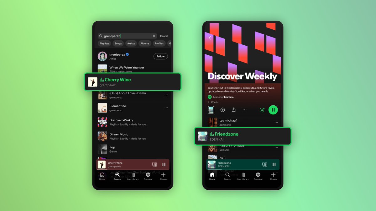 Spotify、無料プランでも
「好きな曲を選べる」ように
検索やリンクからの直接再生にも対応
oricon.co.jp/news/2406846/?…

従来の無料プランはシャッフル再生のみだったが、アップデートによりユーザーが好きな楽曲を広告付きで再生できるように変更。リンクからも楽曲を直接再生することが可能になった。