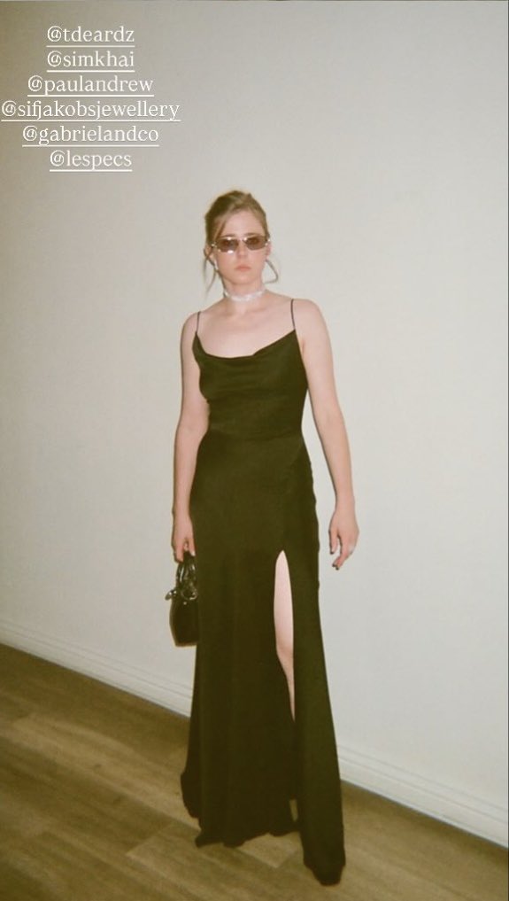 tdeardzupdates's tweet photo. Taylor Dearden on film, before the Warner Brother’s Emmys event. Via @/itsamandalim on IG. https://t.co/4jZjZ5NfvX
